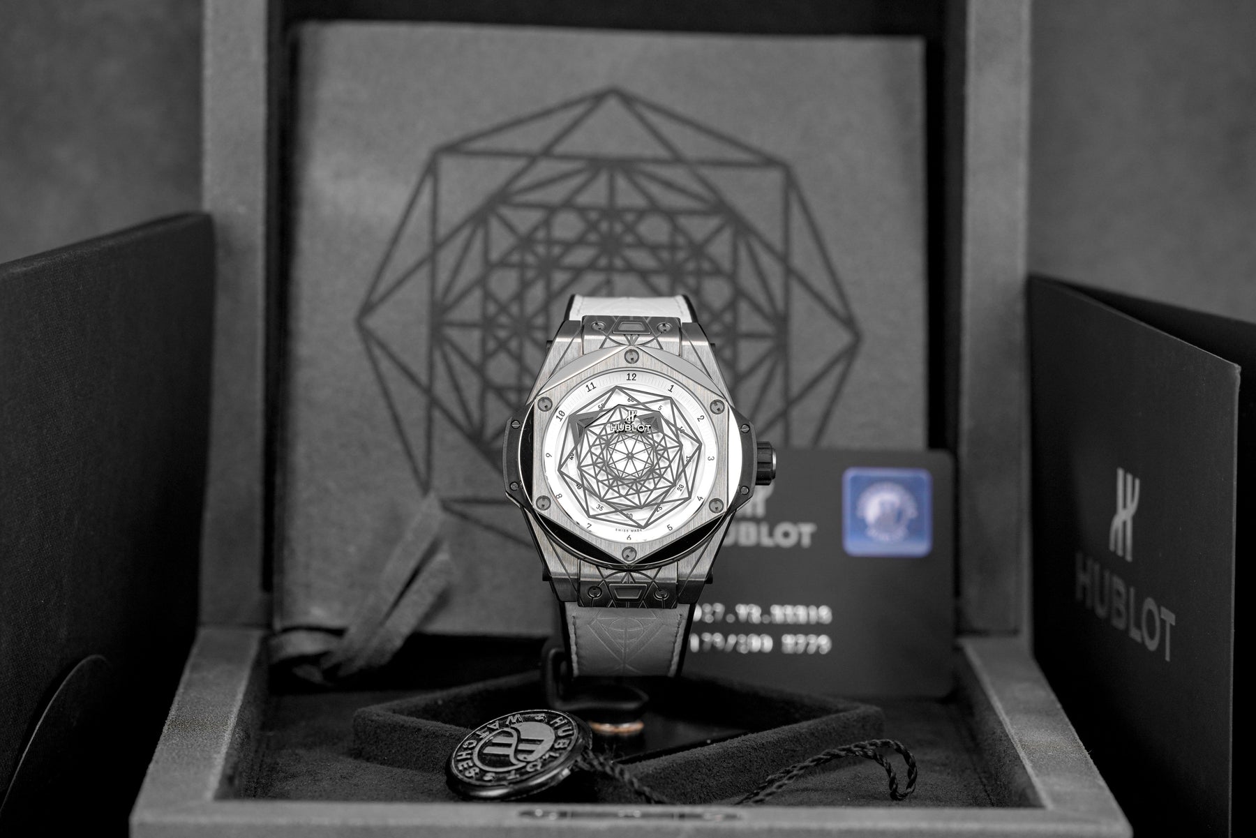 Harga Hublot Sang Bleu White