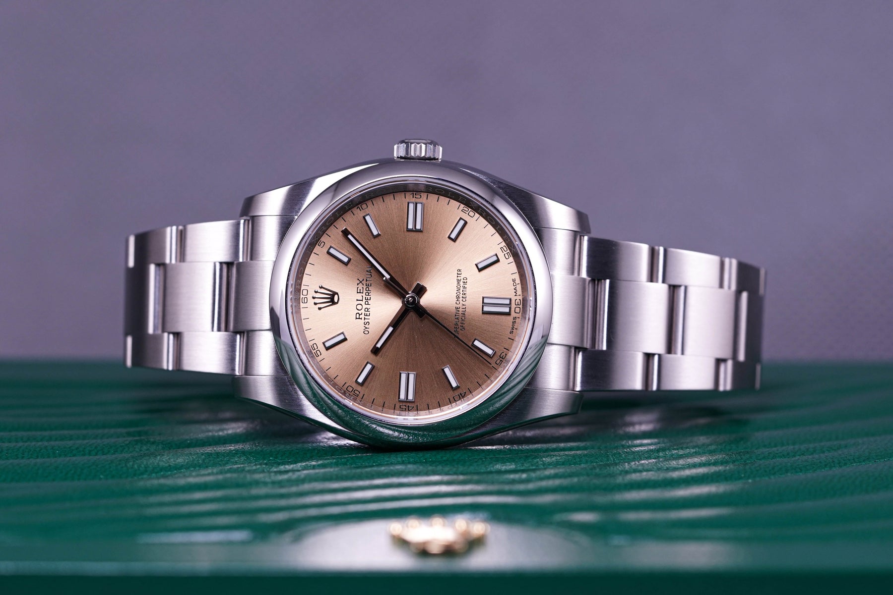OYSTER PERPETUAL 36MM WHITE GRAPE DIAL (2021)