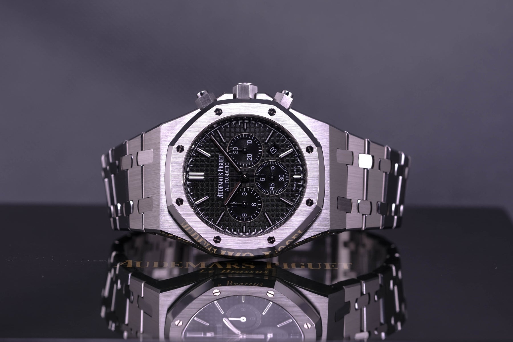 ROYAL OAK CHRONO BLACK DIAL (2014)