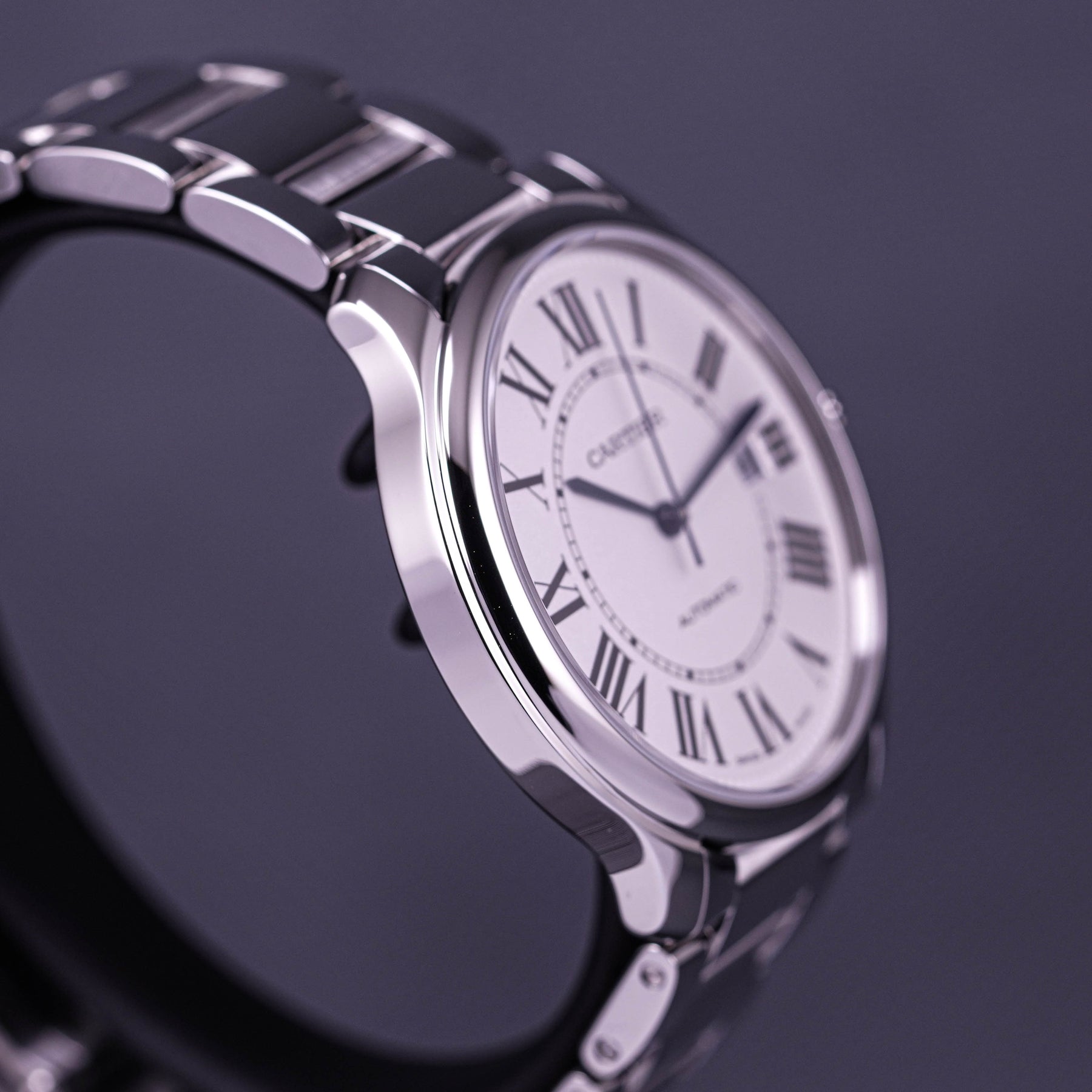RONDE MUST DE CARTIER STEEL WHITE DIAL (2022)
