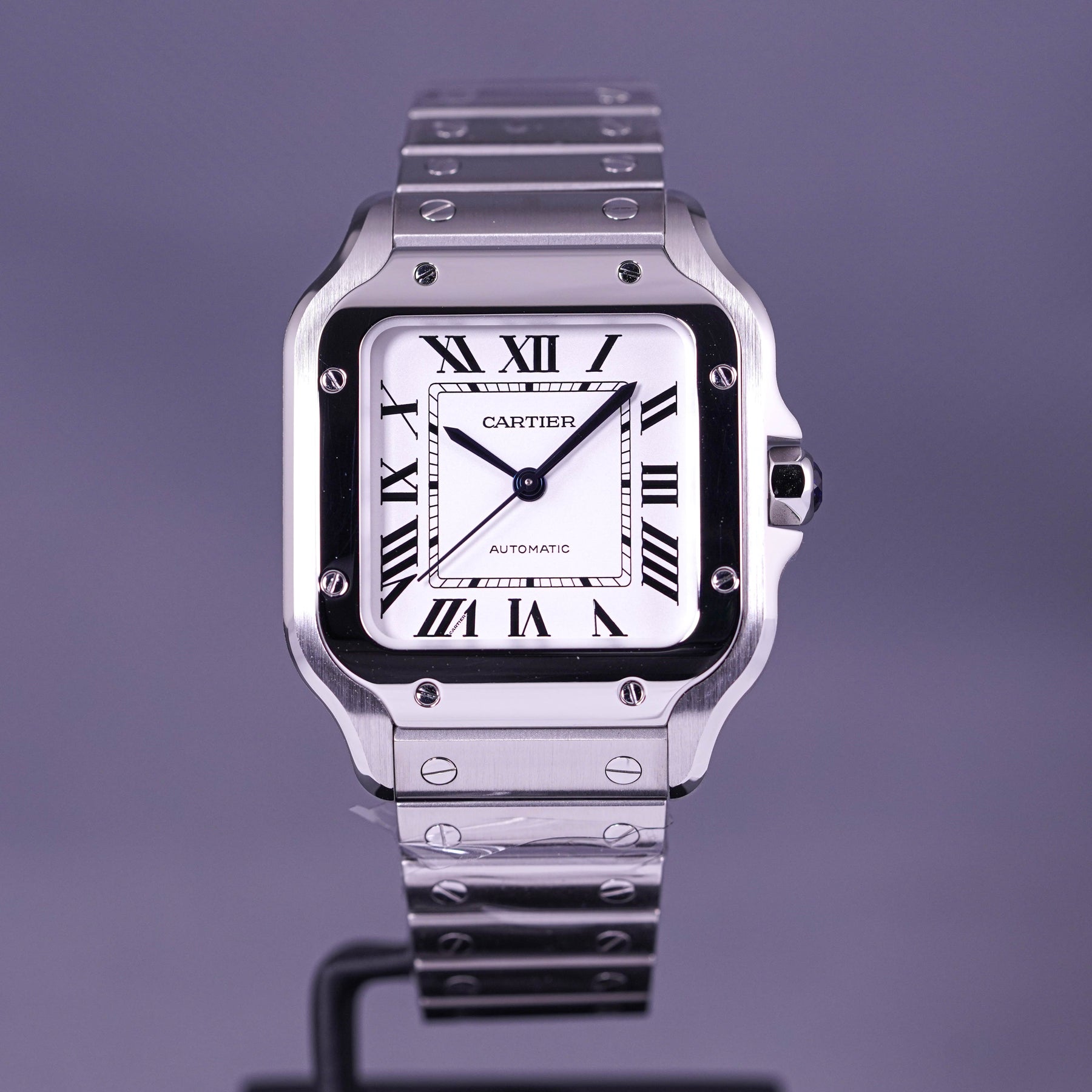 SANTOS DE CARTIER MEDIUM WHITE DIAL (2022)