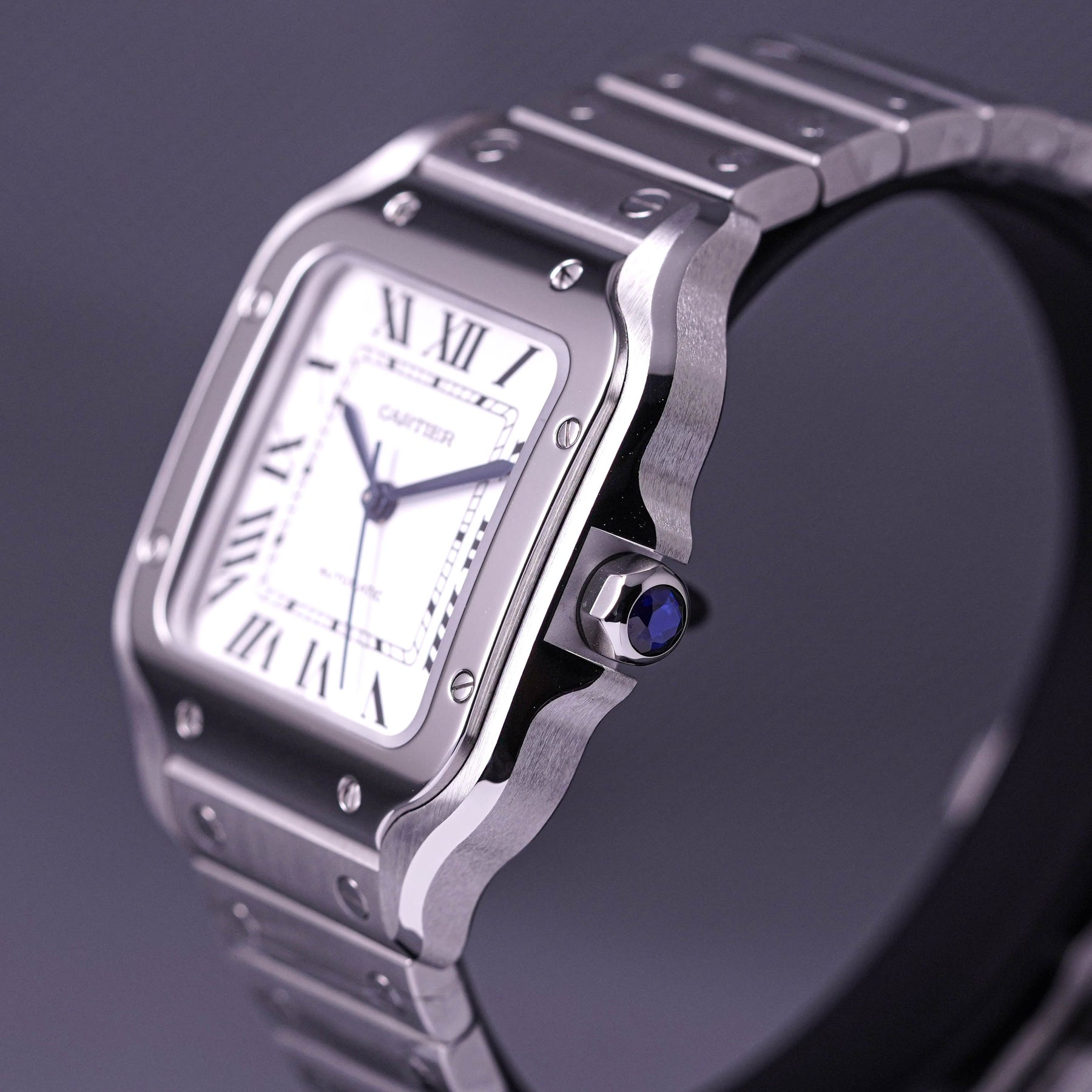 SANTOS DE CARTIER MEDIUM WHITE DIAL (2022)