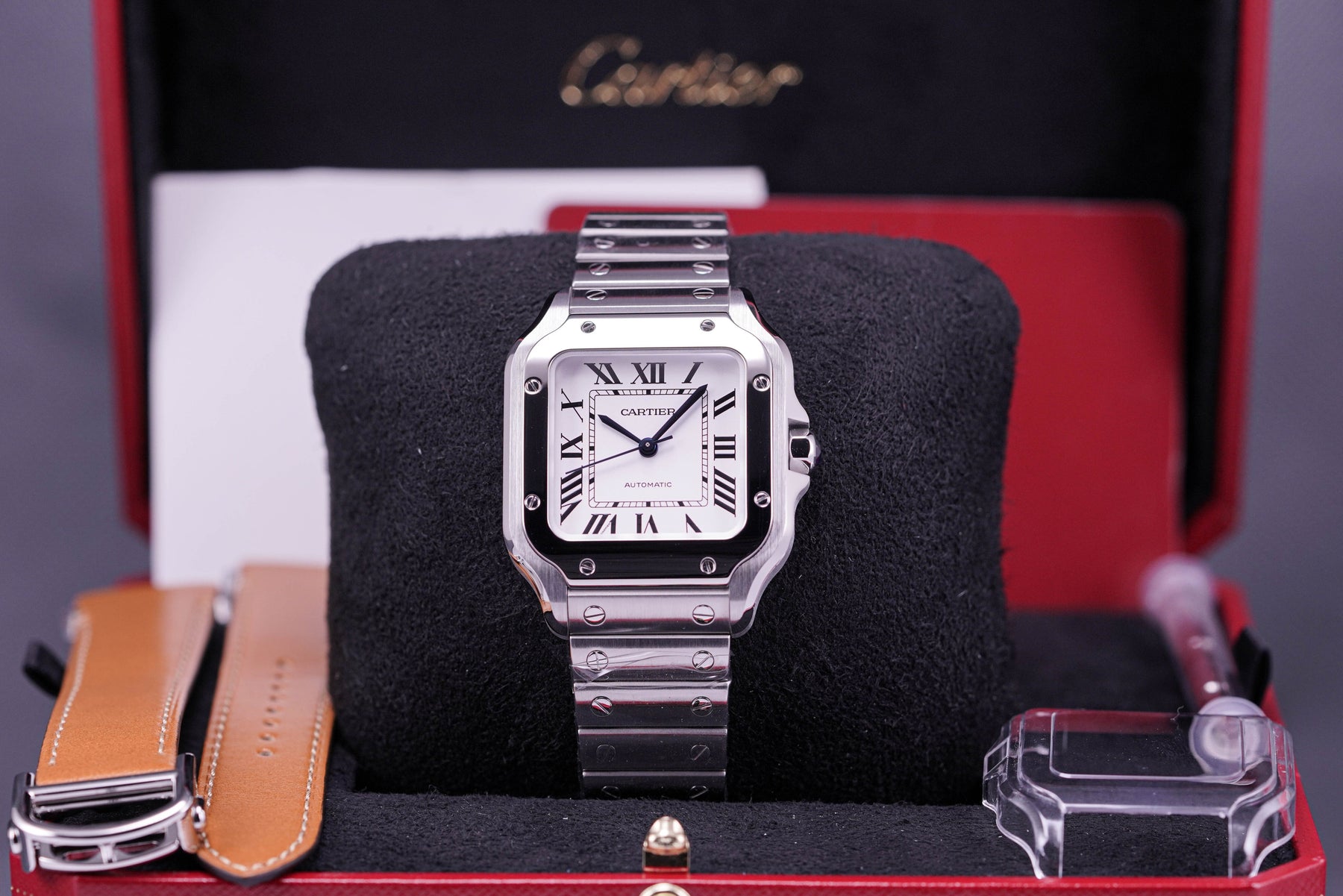 SANTOS DE CARTIER MEDIUM WHITE DIAL (2022)
