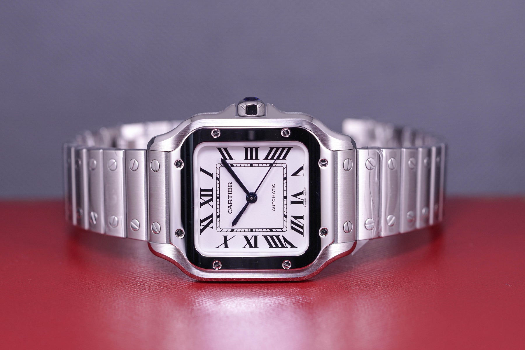 SANTOS DE CARTIER MEDIUM WHITE DIAL (2022)