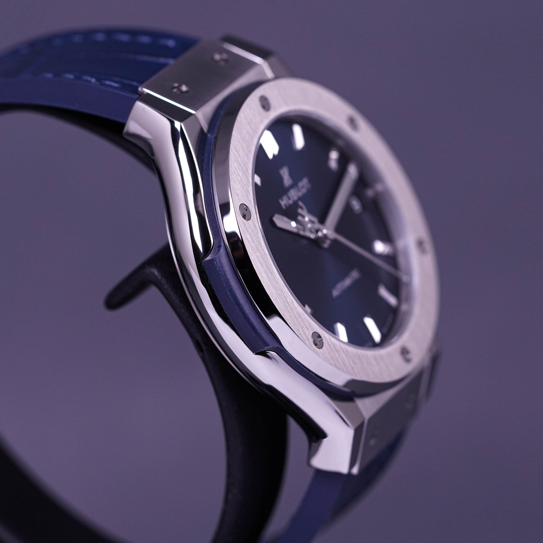 CLASSIC FUSION 38MM TITANIUM BLUE DIAL (2021)