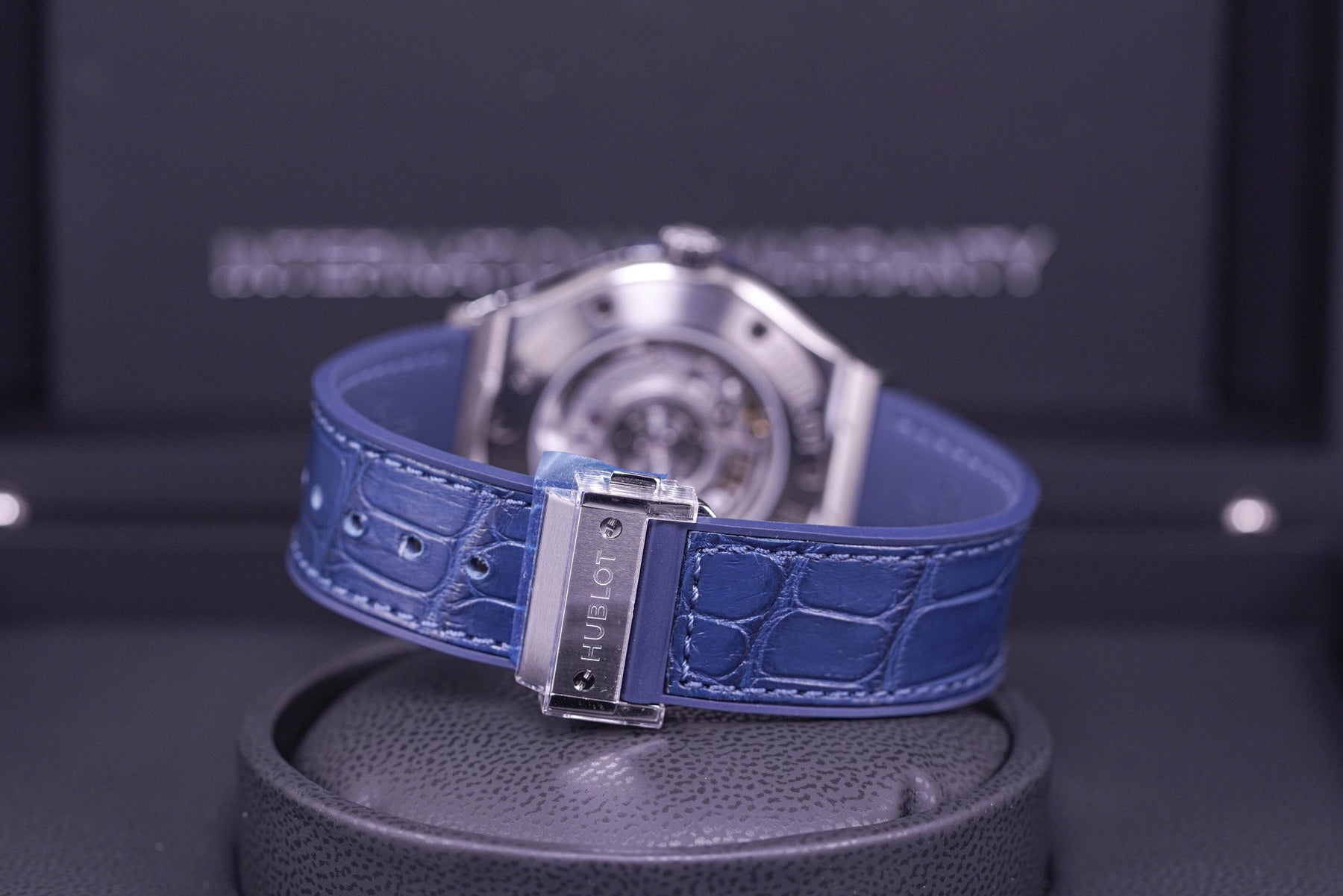CLASSIC FUSION 38MM TITANIUM BLUE DIAL (2021)