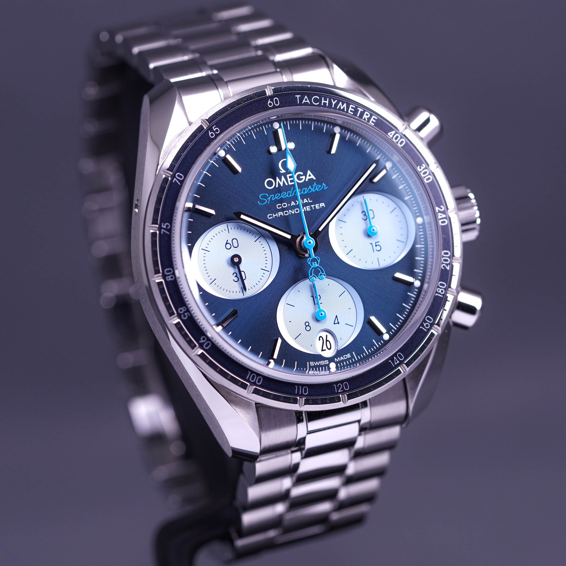 SPEEDMASTER CO-AXIAL CHRONOGRAPH BLUE DIAL ORBIS EDITION (2022)