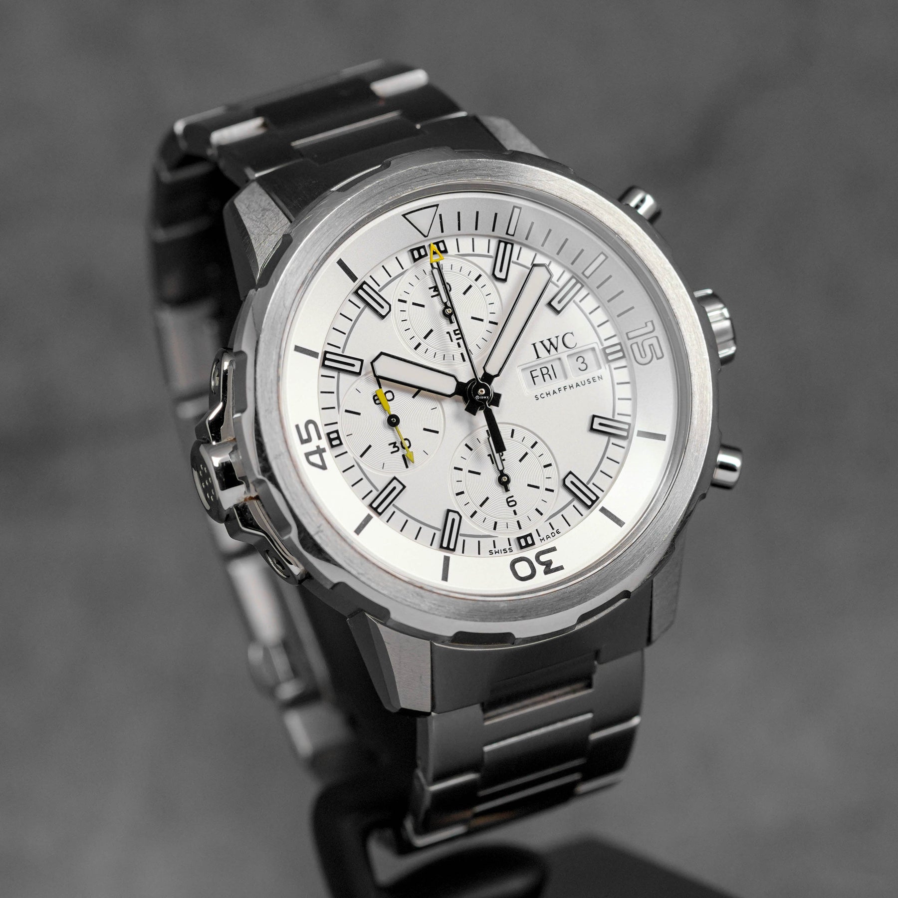 Harga IWC Aquatimer Chrono Silver