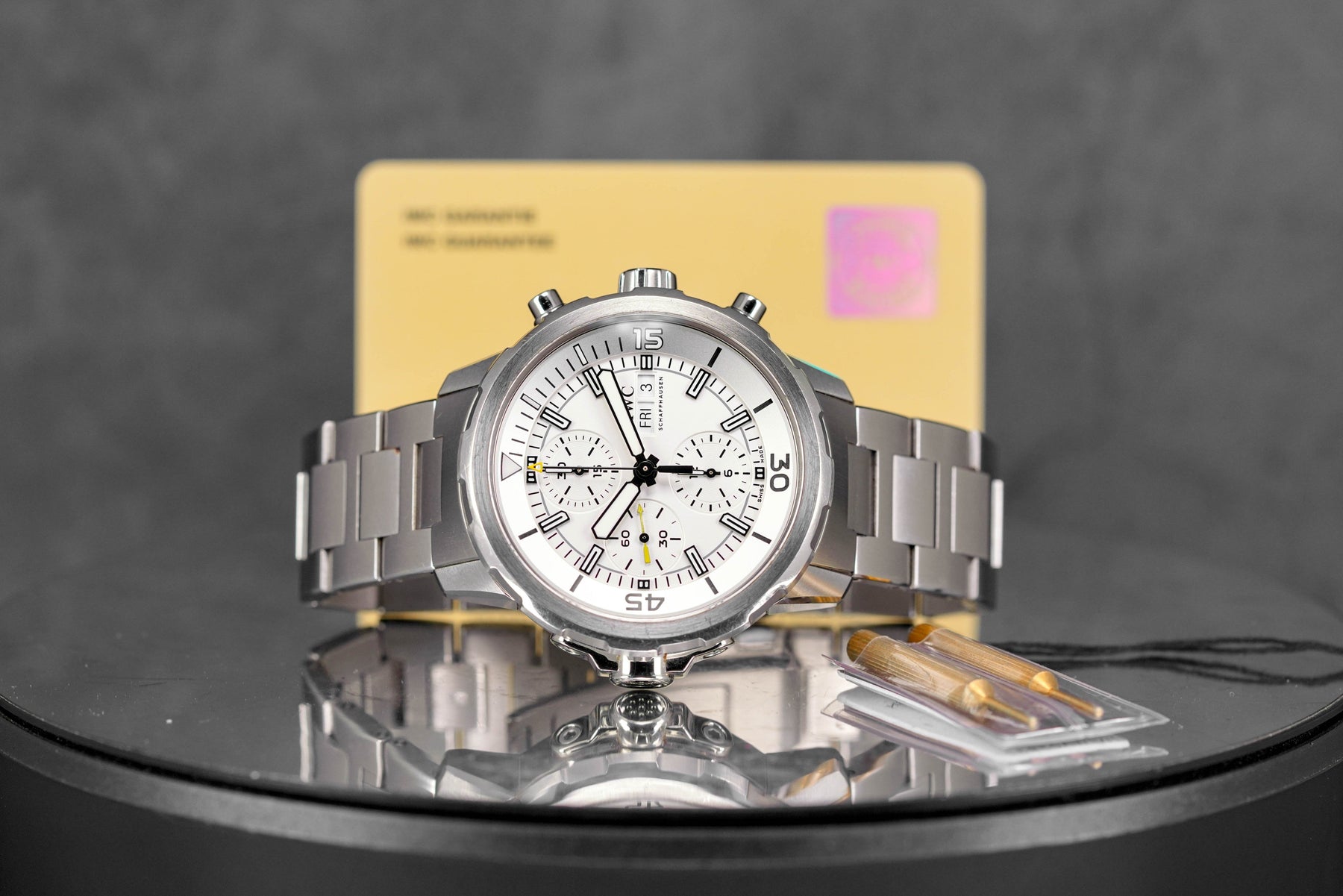 Harga IWC Aquatimer Chrono Silver