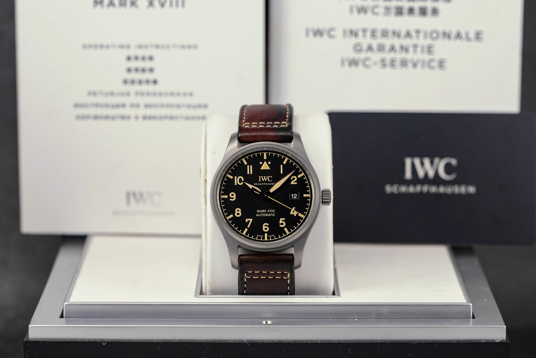 Harga IWC Pilot Mark XVIII Heritage Black