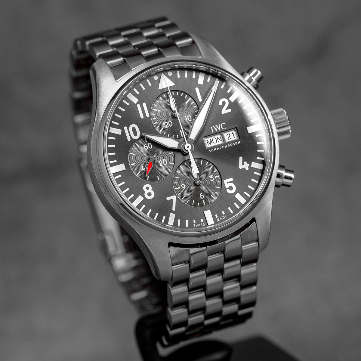 Harga IWC Pilot Spitfire Chrono Grey