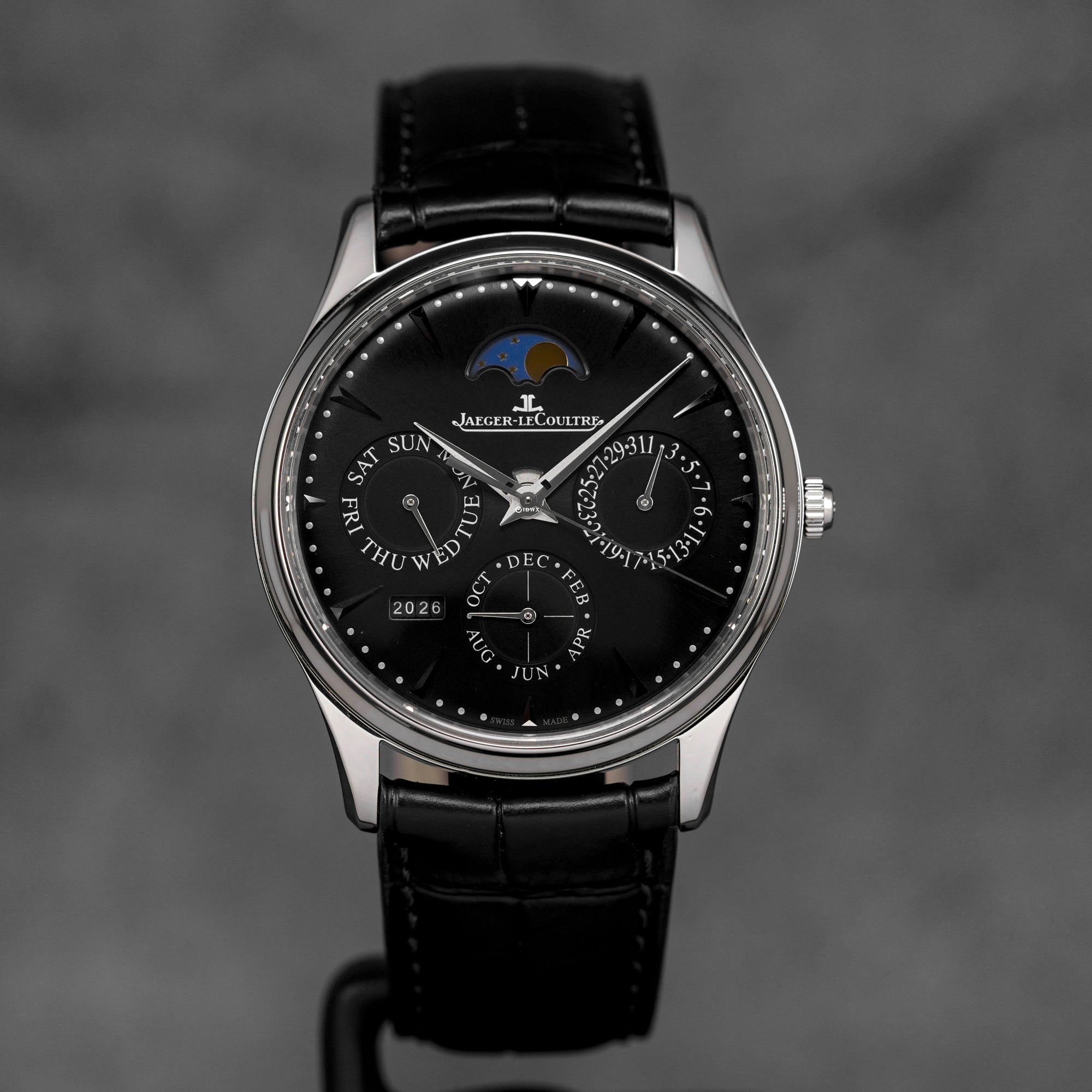 MASTER ULTRA THIN PERPETUAL CALENDAR BLACK DIAL (2016)