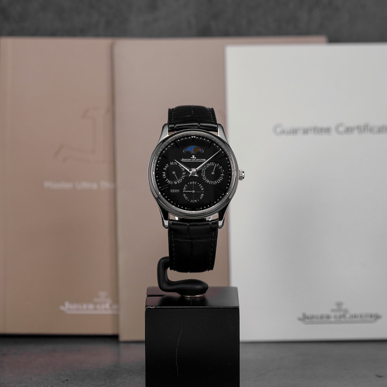 MASTER ULTRA THIN PERPETUAL CALENDAR BLACK DIAL (2016)