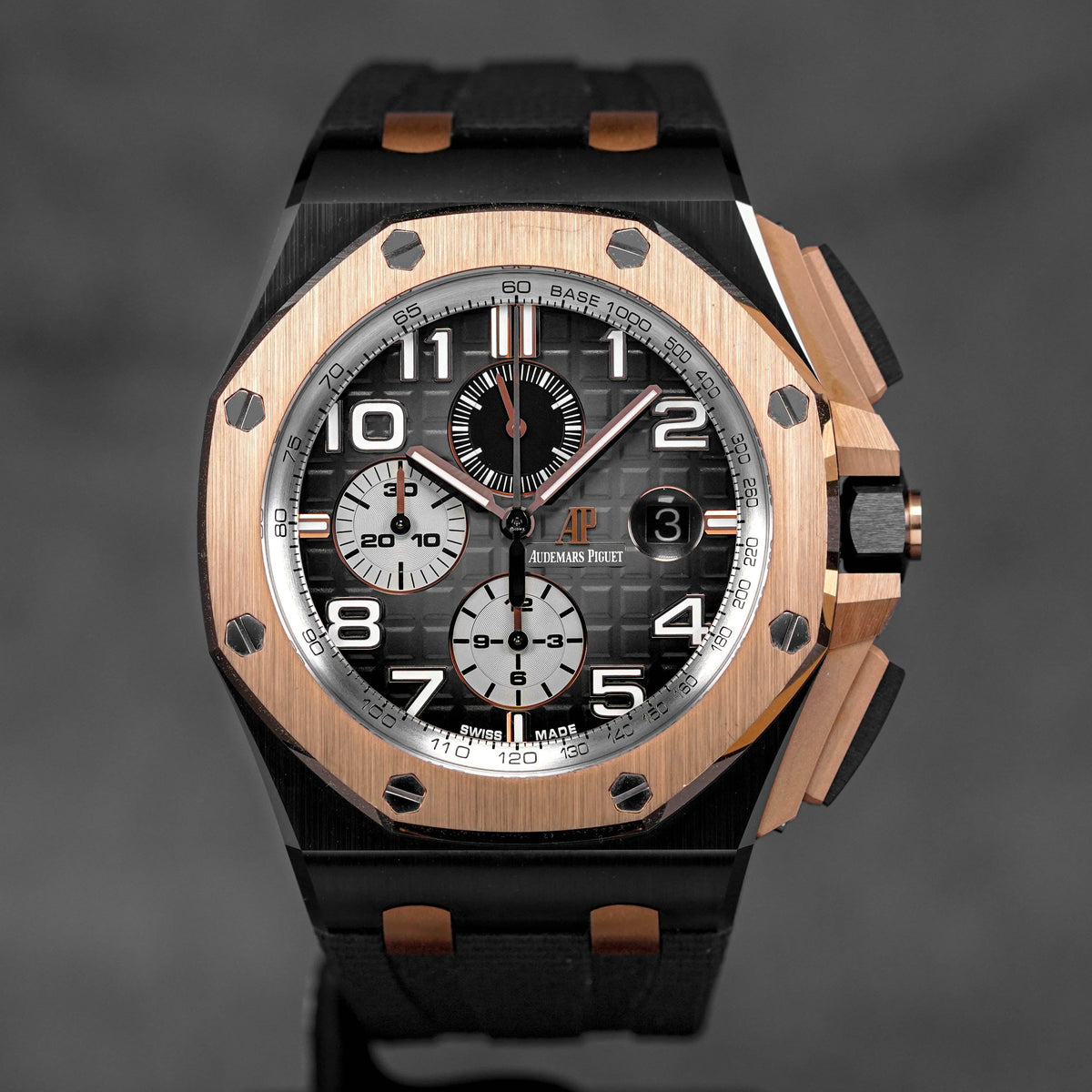 ROYAL OAK OFFSHORE CHRONOGRAPH 44MM ROSEGOLD CERAMIC GREY DIAL (2020)