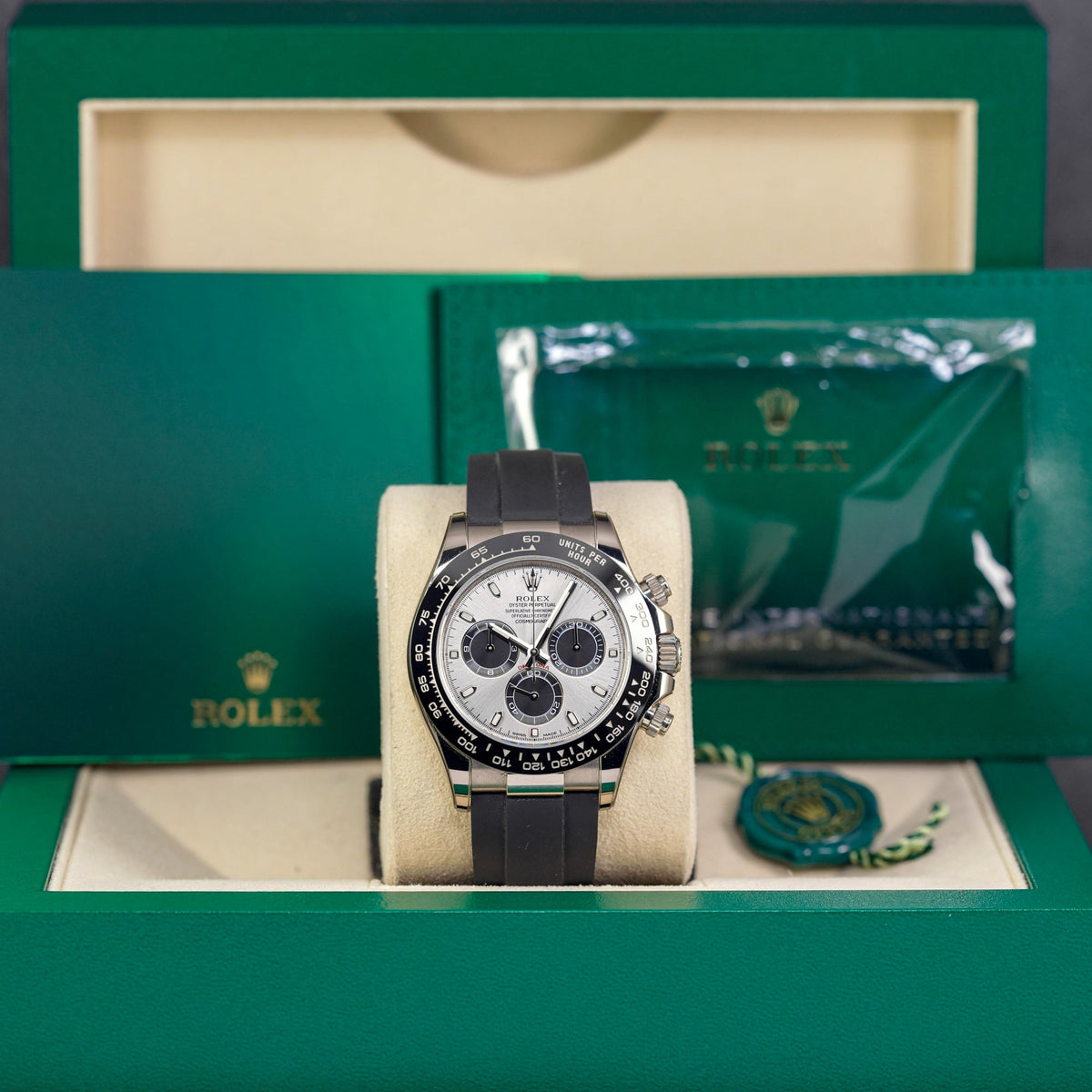 DAYTONA OYSTERFLEX WHITEGOLD GREY DIAL (2023)