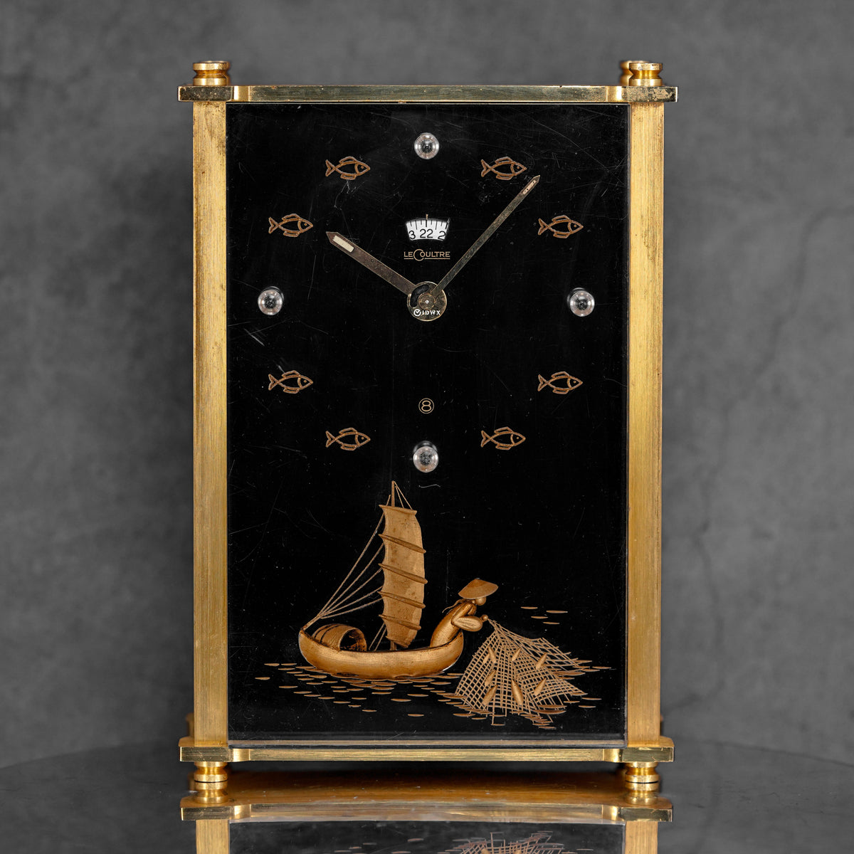 Harga JLC Marina 8 Day Alarm Clock