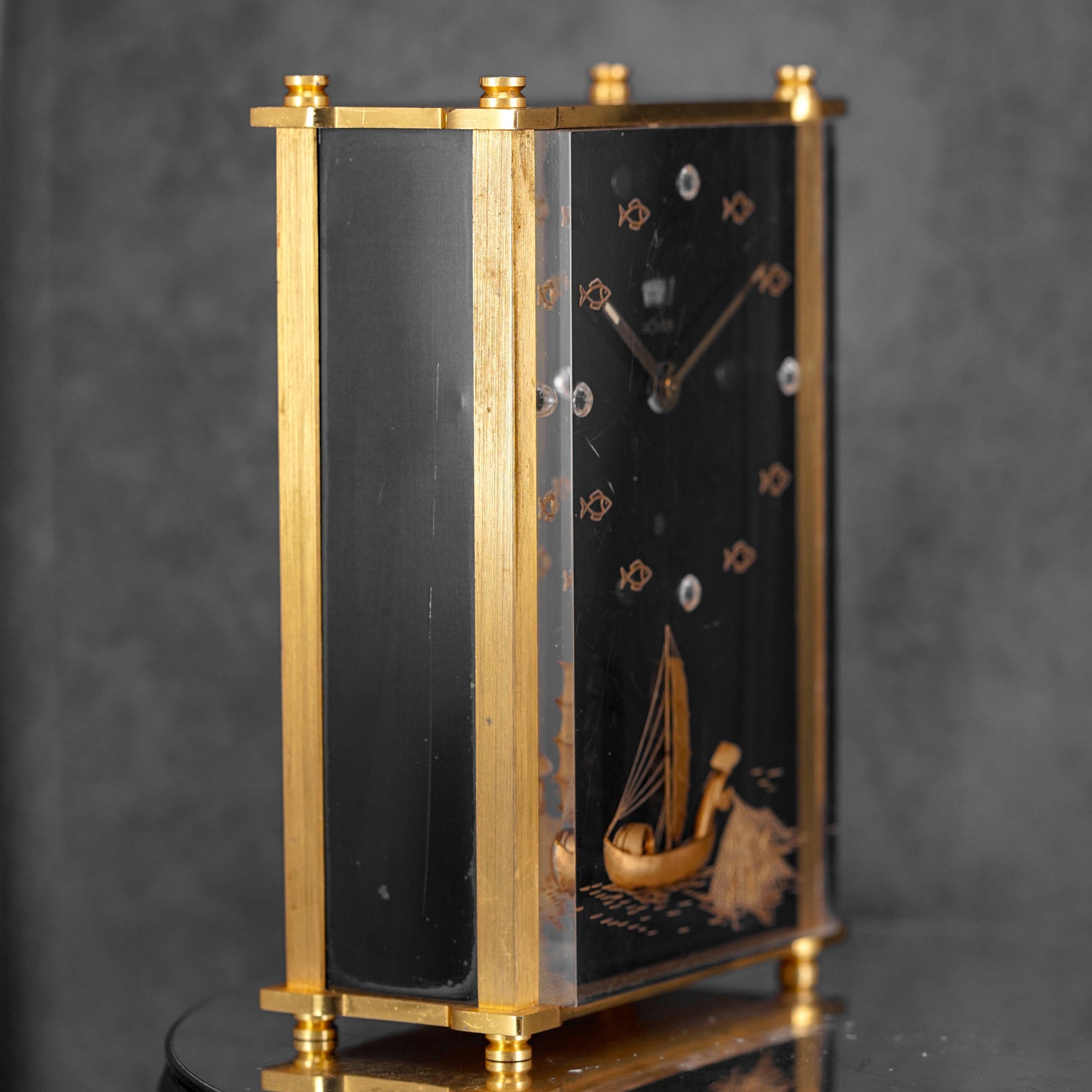 Harga JLC Marina 8 Day Alarm Clock