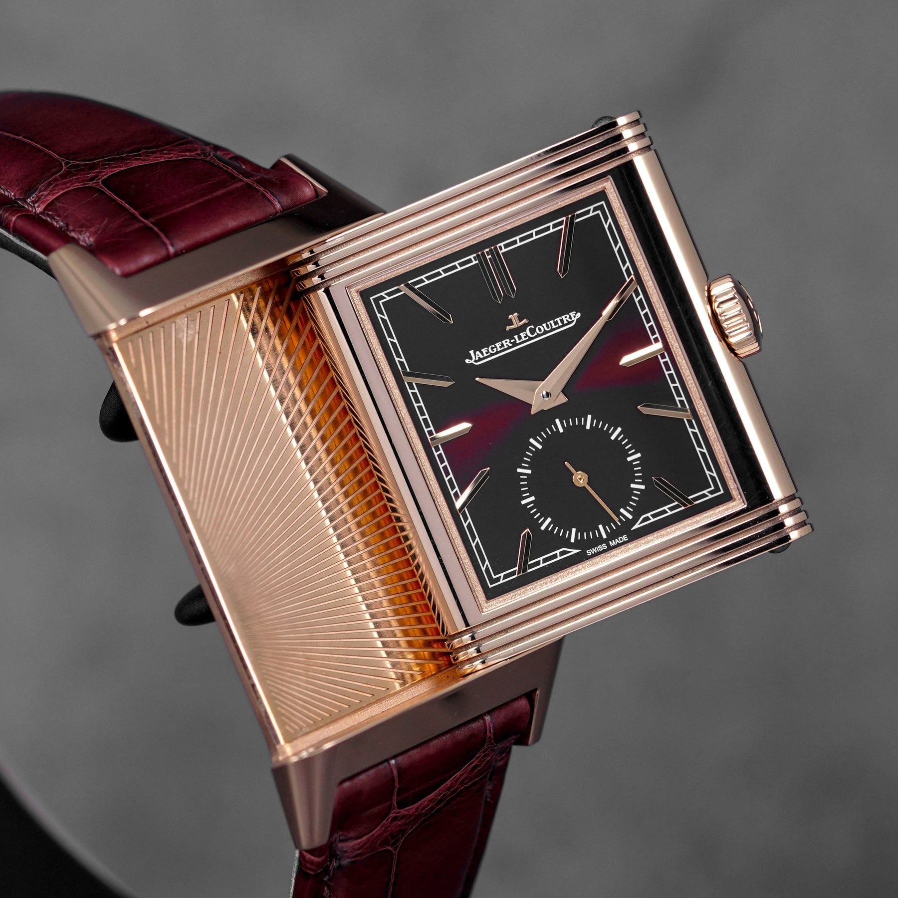 Harga JLC Reverso Burgundy