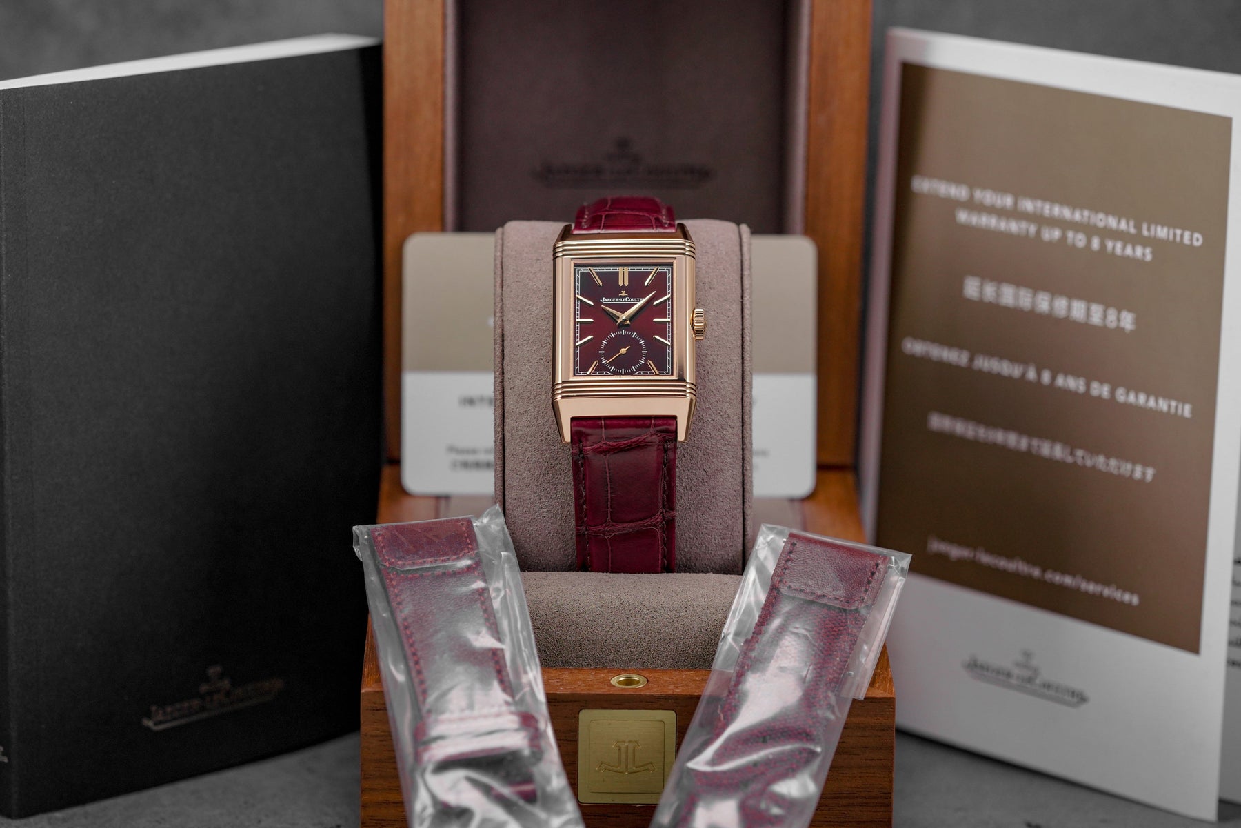 Harga JLC Reverso Burgundy