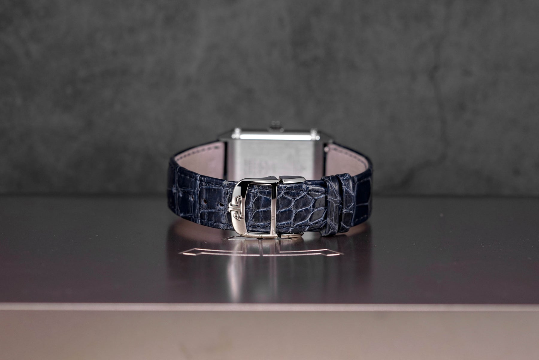 REVERSO CLASSIC DUETTO SILVER-BLACK DIAL LEATHER STRAP (2022)