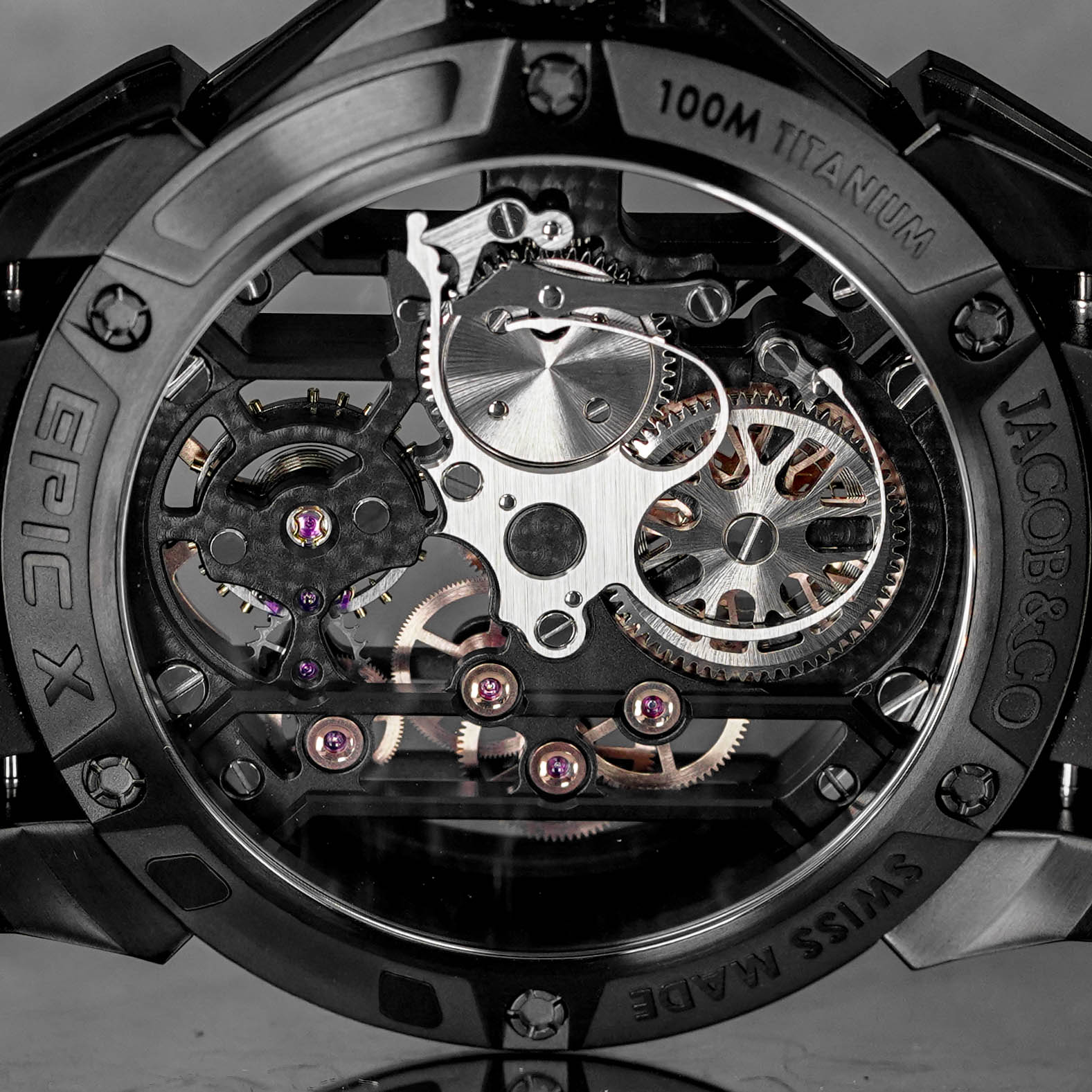 Harga Jacob and Co Epic X Black Skeleton