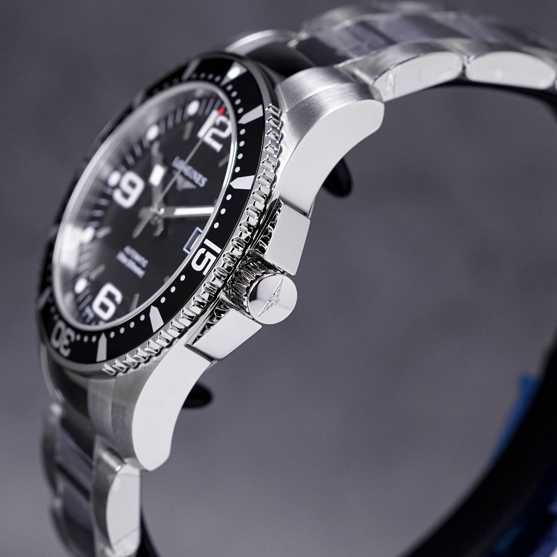 HYDROCONQUEST 41MM BLACK DIAL (2023)