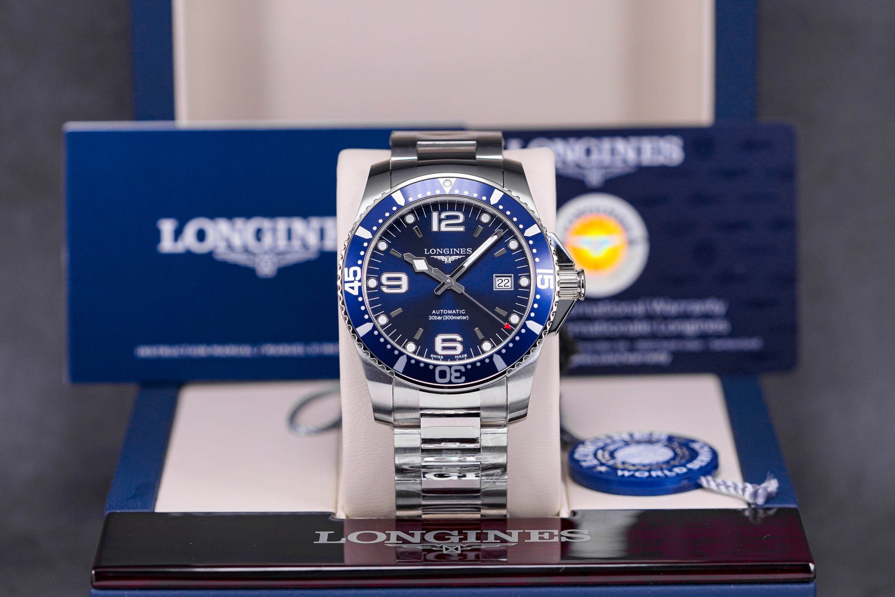 HYDROCONQUEST 41MM BLUE DIAL (2023)