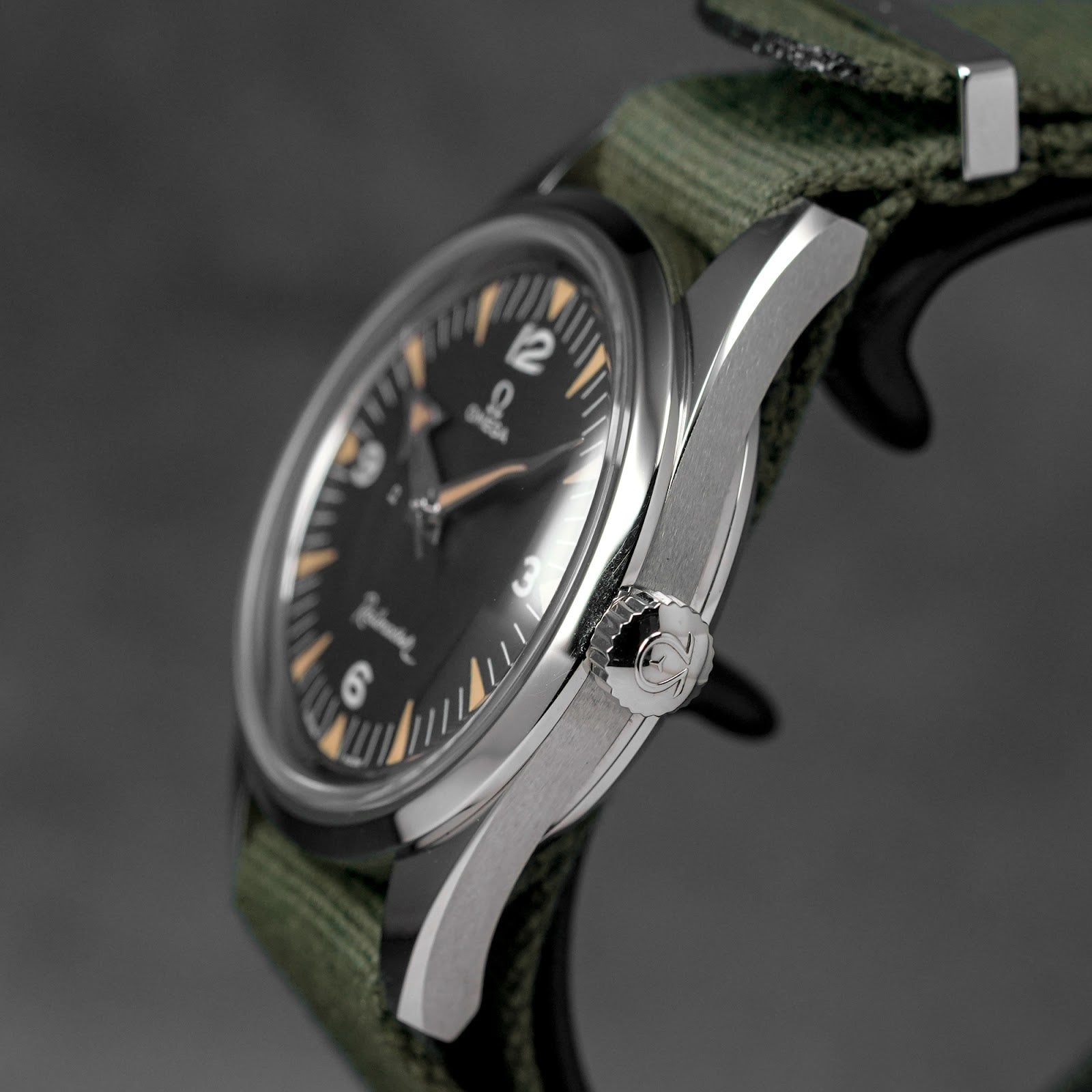 SEAMASTER RAILMASTER BLACK DIAL NATO STRAP LIMITED EDITION (WATCH ONLY)
