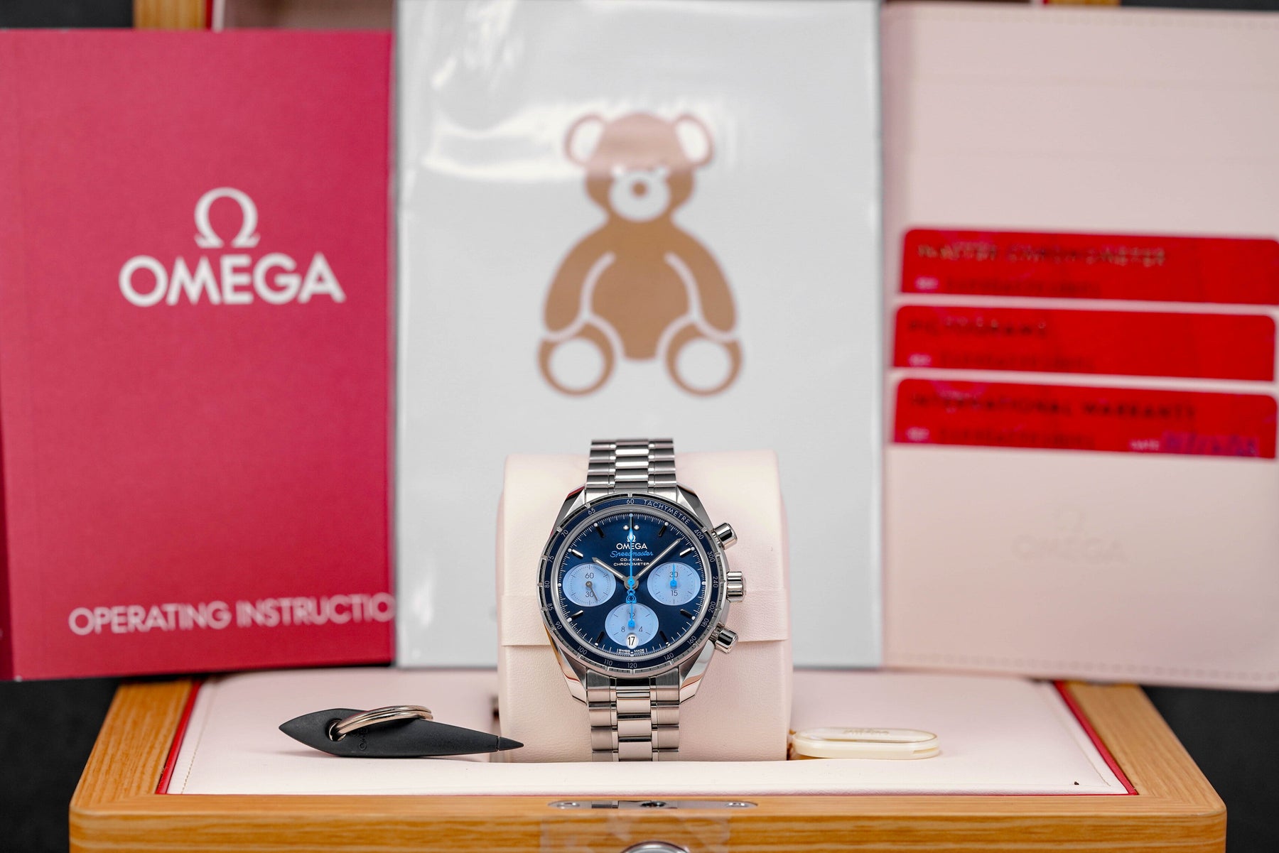 SPEEDMASTER 38 CHRONOGRAPH 'ORBIS' BLUE DIAL (2023)