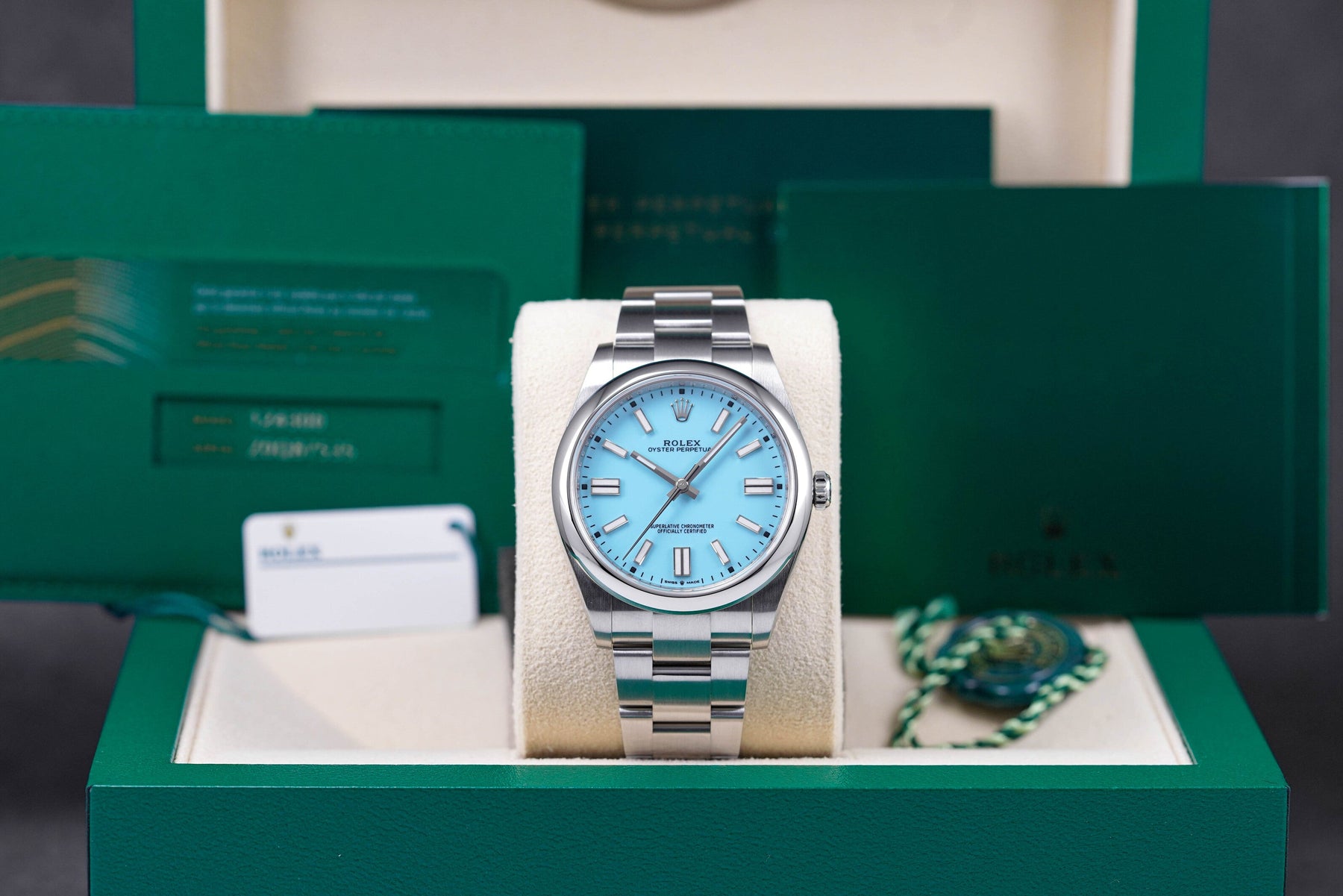 OYSTER PERPETUAL 41MM TIFFANY DIAL (2022)