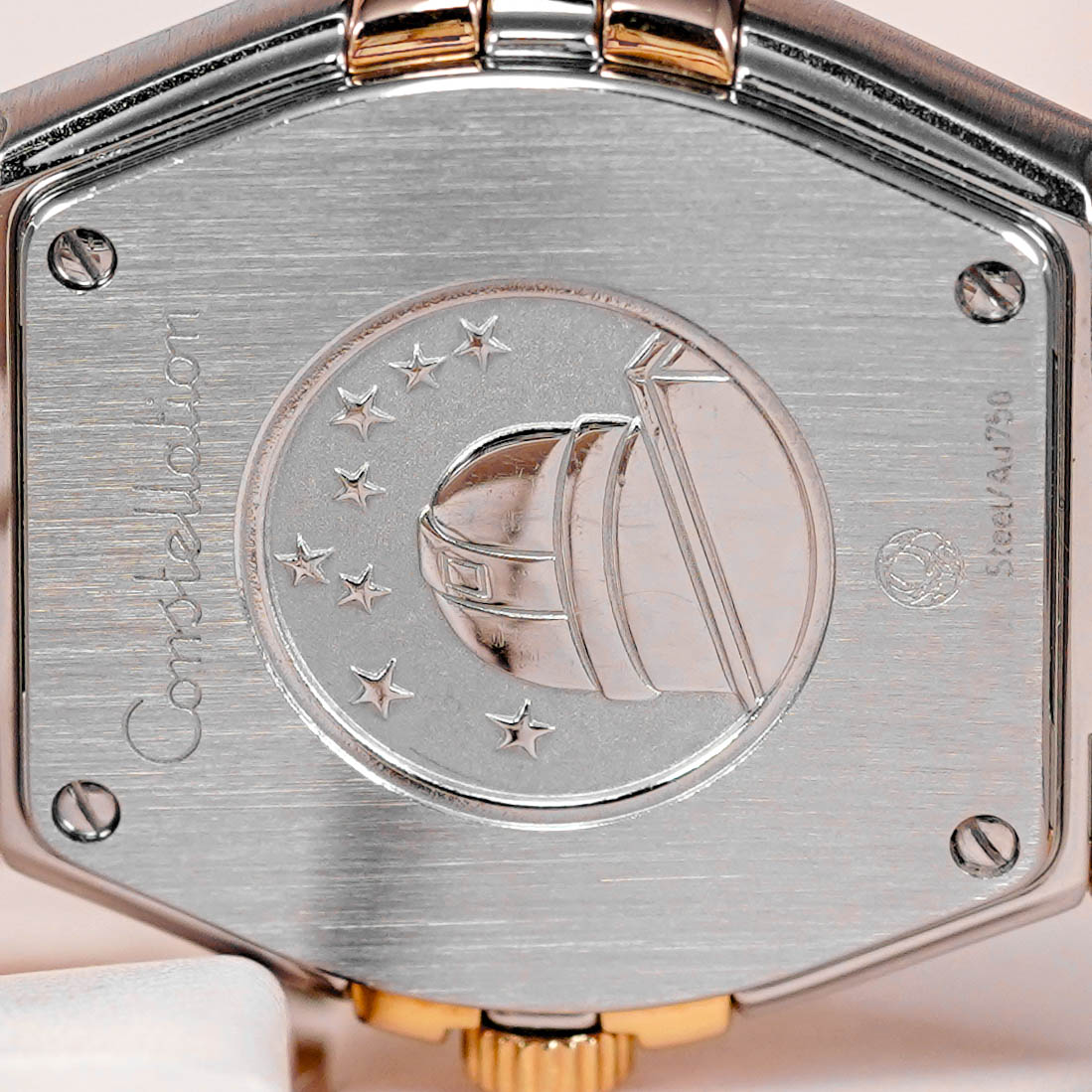 CONSTELLATION 27MM TWOTONE ROSEGOLD MOP DIAMOND DIAL (2019)