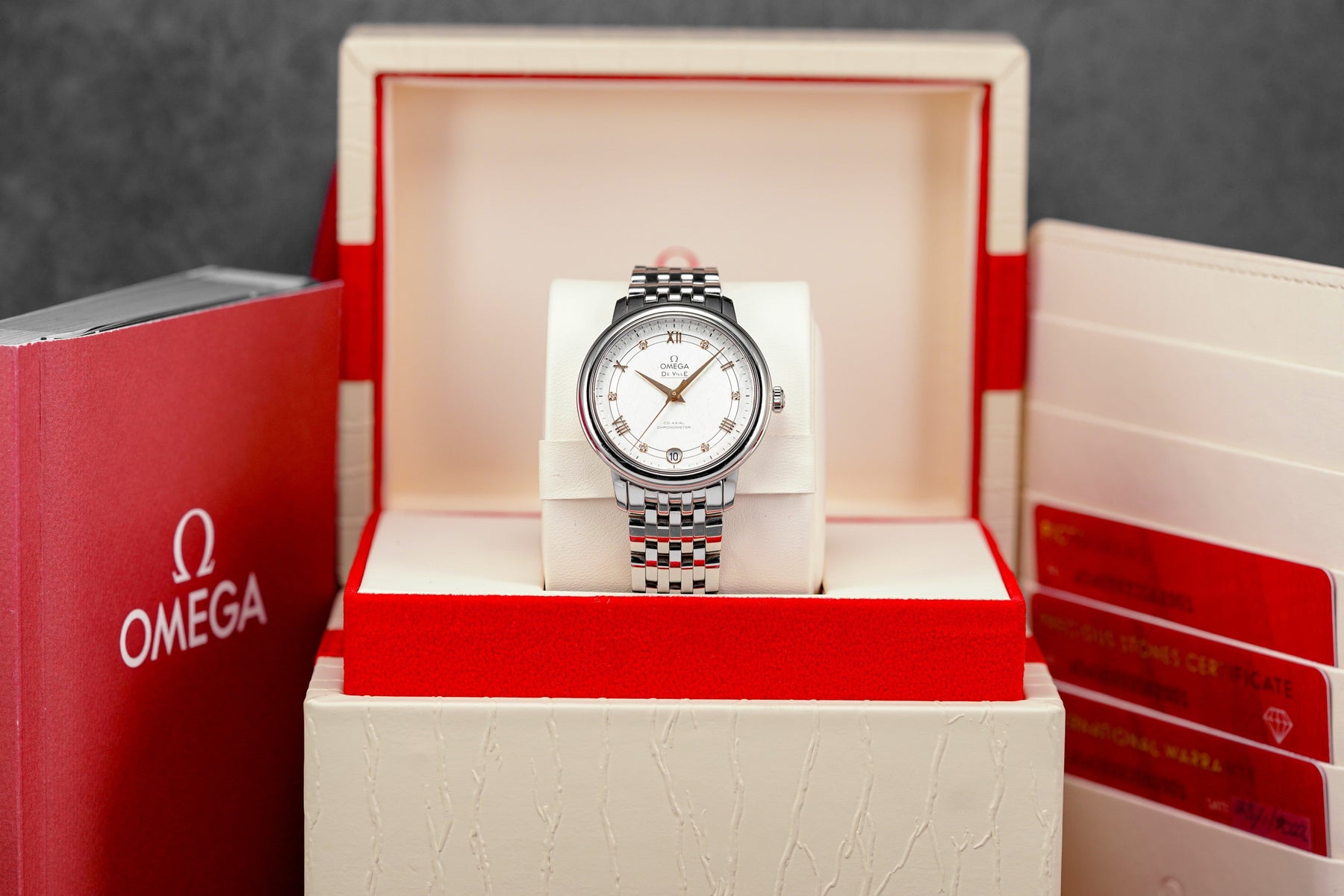 Harga Omega De Ville Prestige Silver