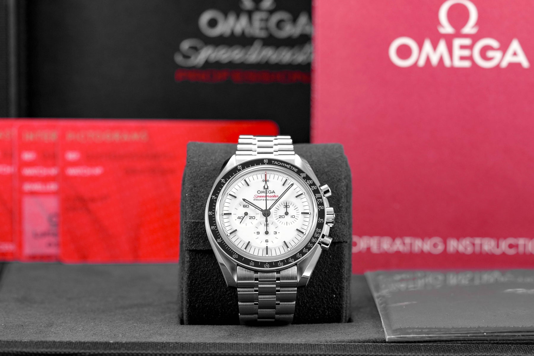 Harga Omega Moonwatch Sapphire White