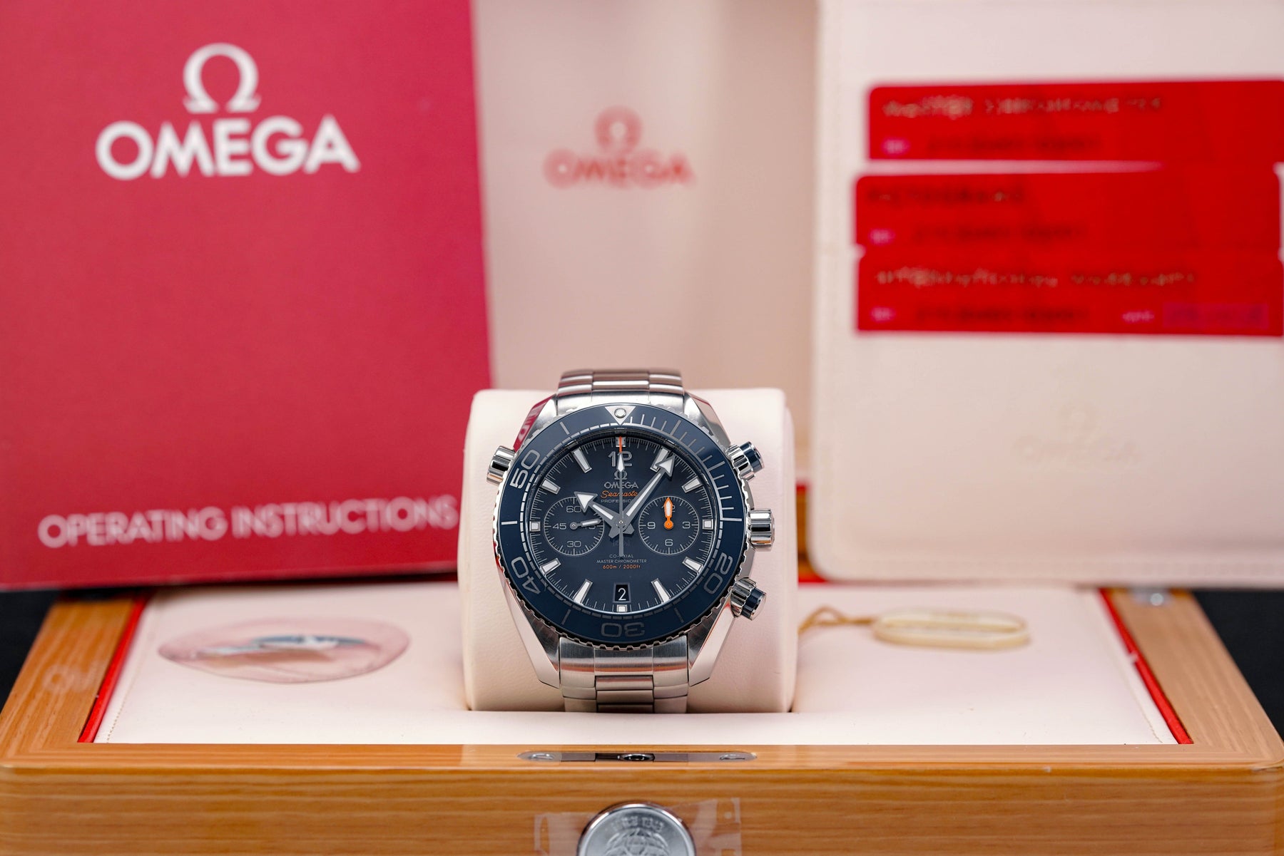 SEAMASTER PLANET OCEAN CHRONOGRAPH BLUE DIAL (2018)