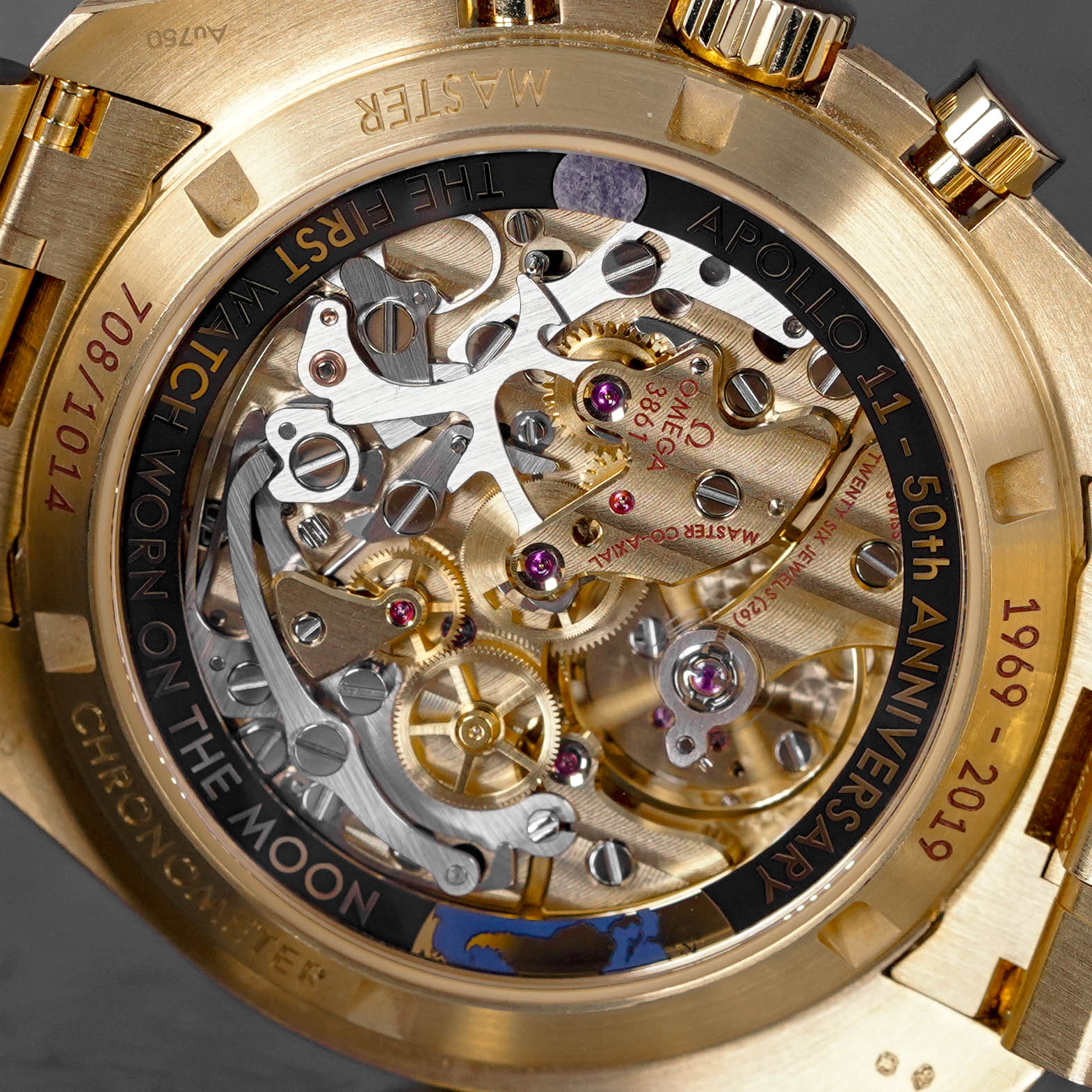 SPEEDMASTER MOONSHINE GOLD 'APOLLO 11' 50TH ANNIVERSARY LIMITED EDITION (2020)