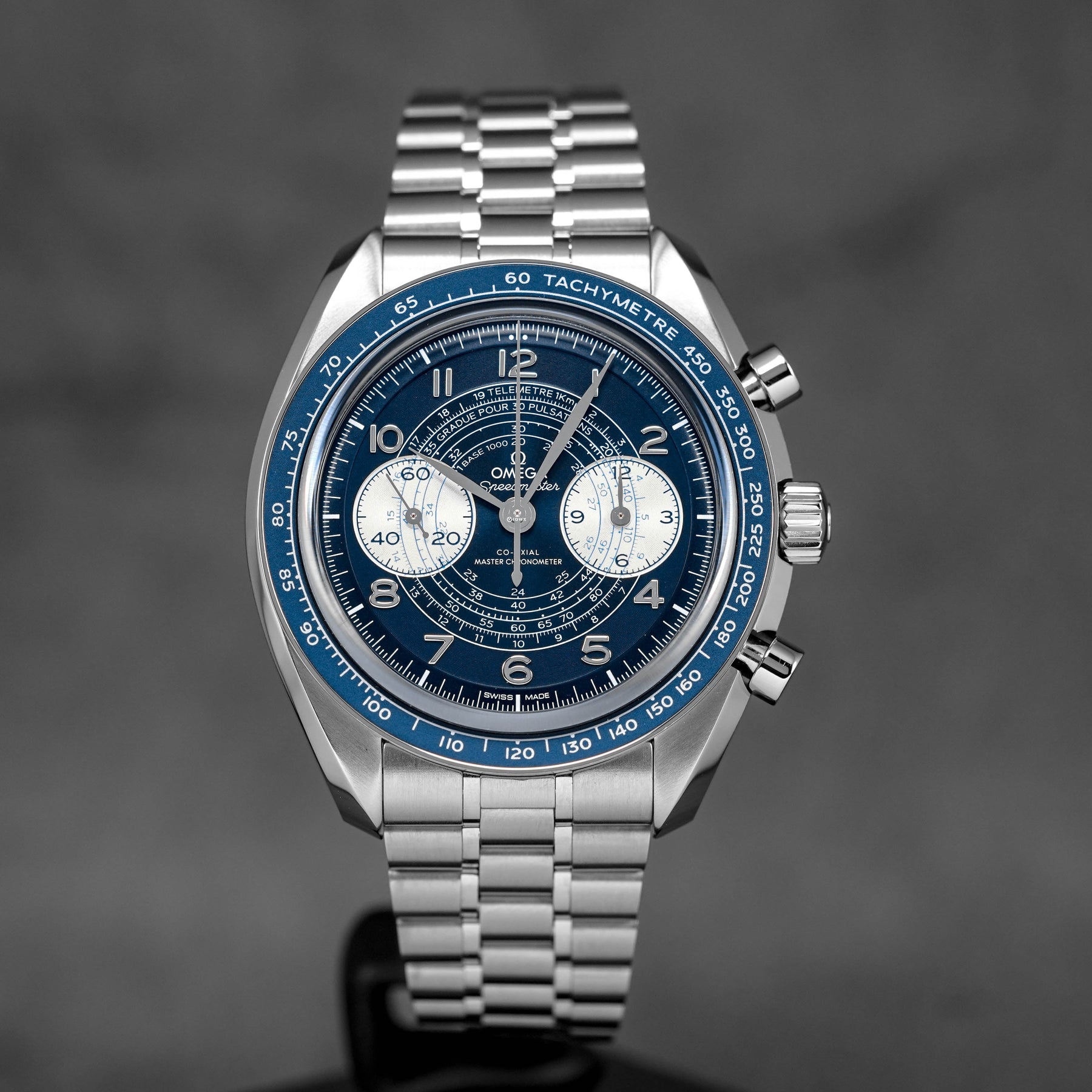 Harga Omega Speedmaster Chronoscope Blue