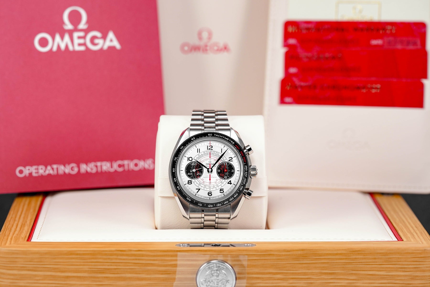 Harga Omega Speedmaster Chronoscope White