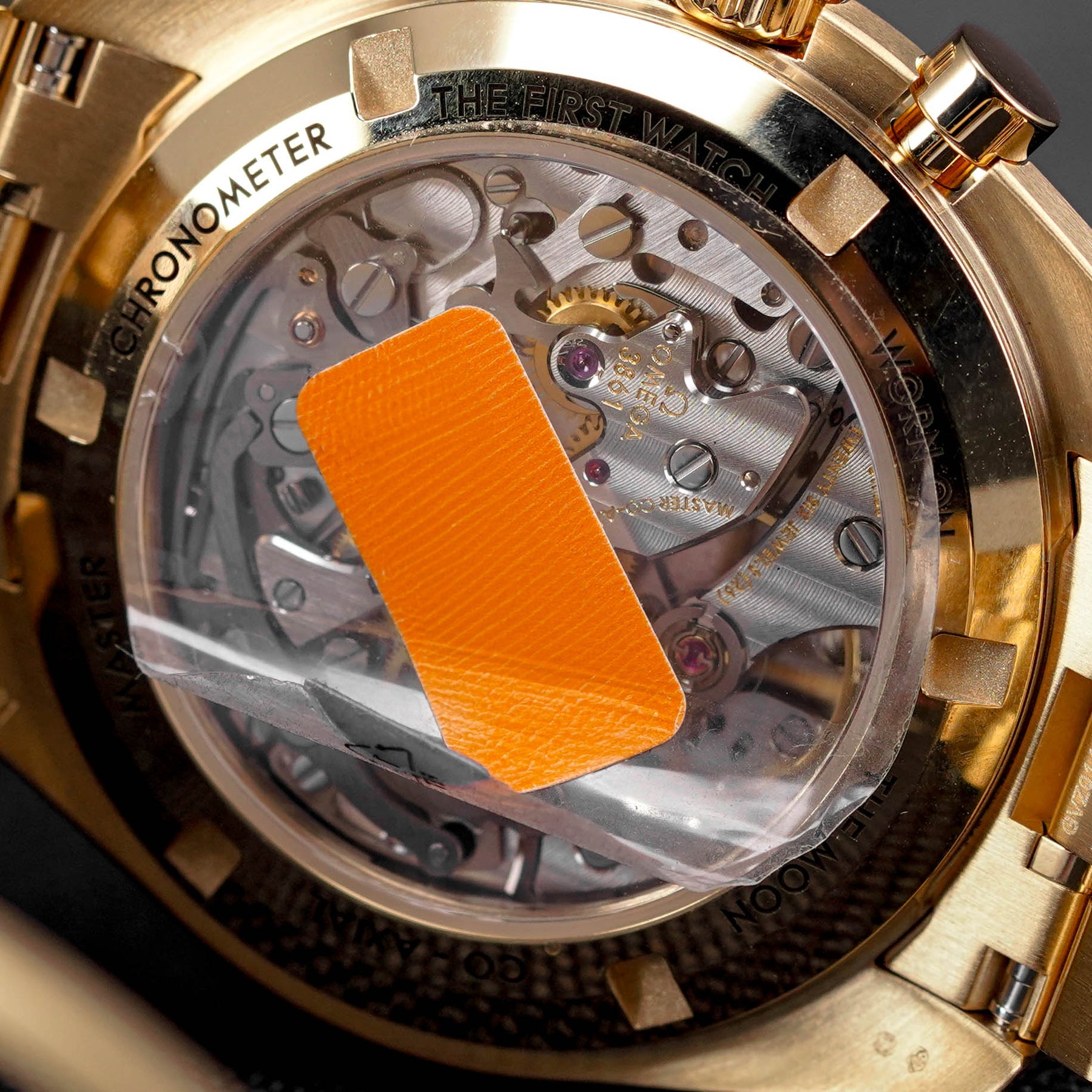 Harga Omega Speedmaster Moonwatch Monnshine Gold