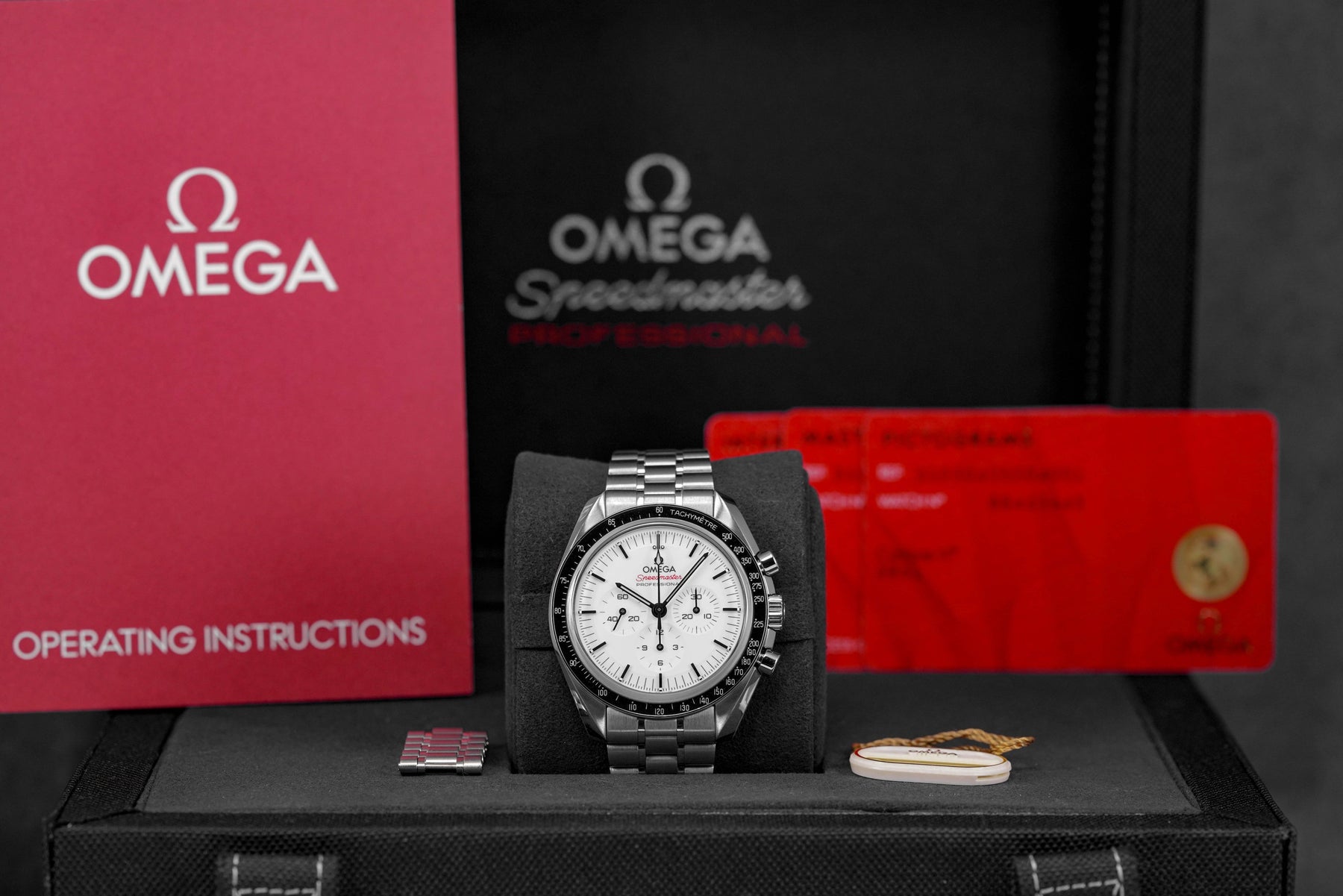 Harga Omega Speedmaster Moonwatch Sapphire White