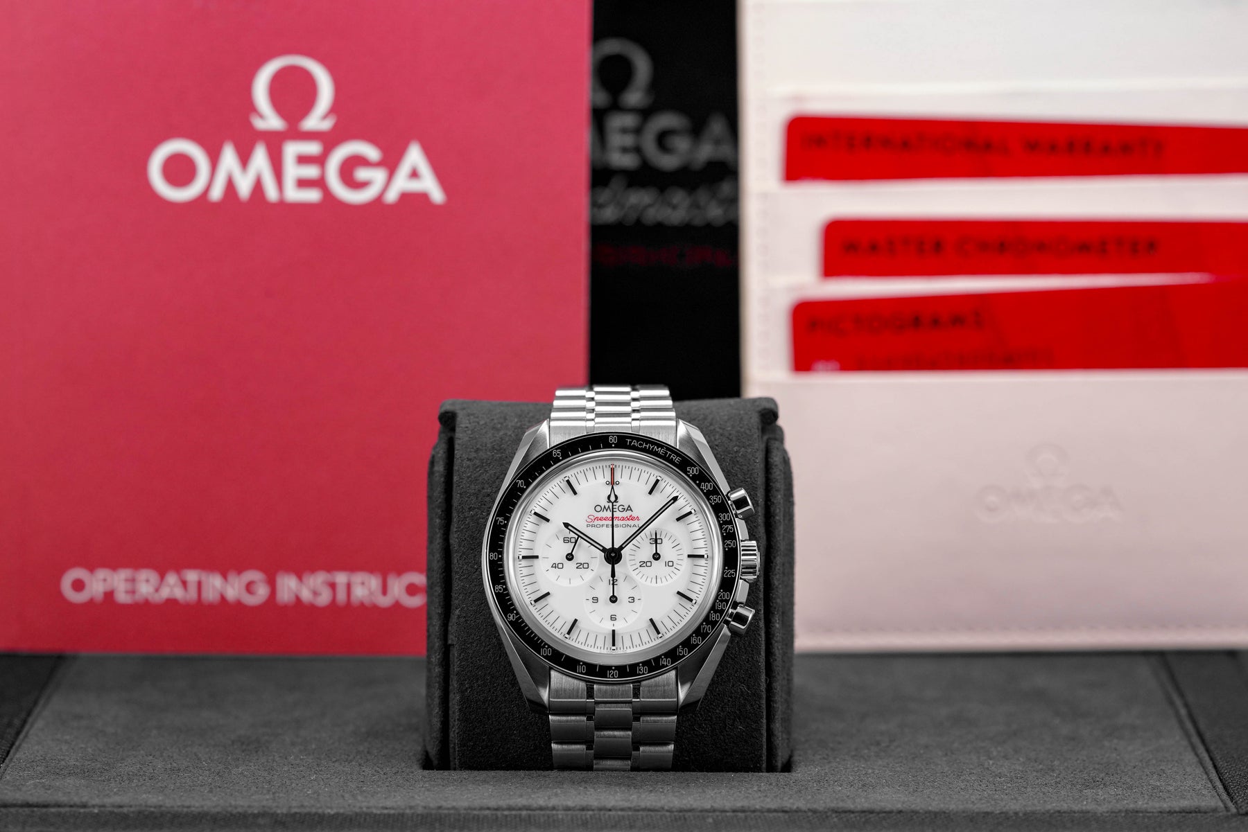 SPEEDMASTER MOONWATCH SAPPHIRE WHITE DIAL (2024)