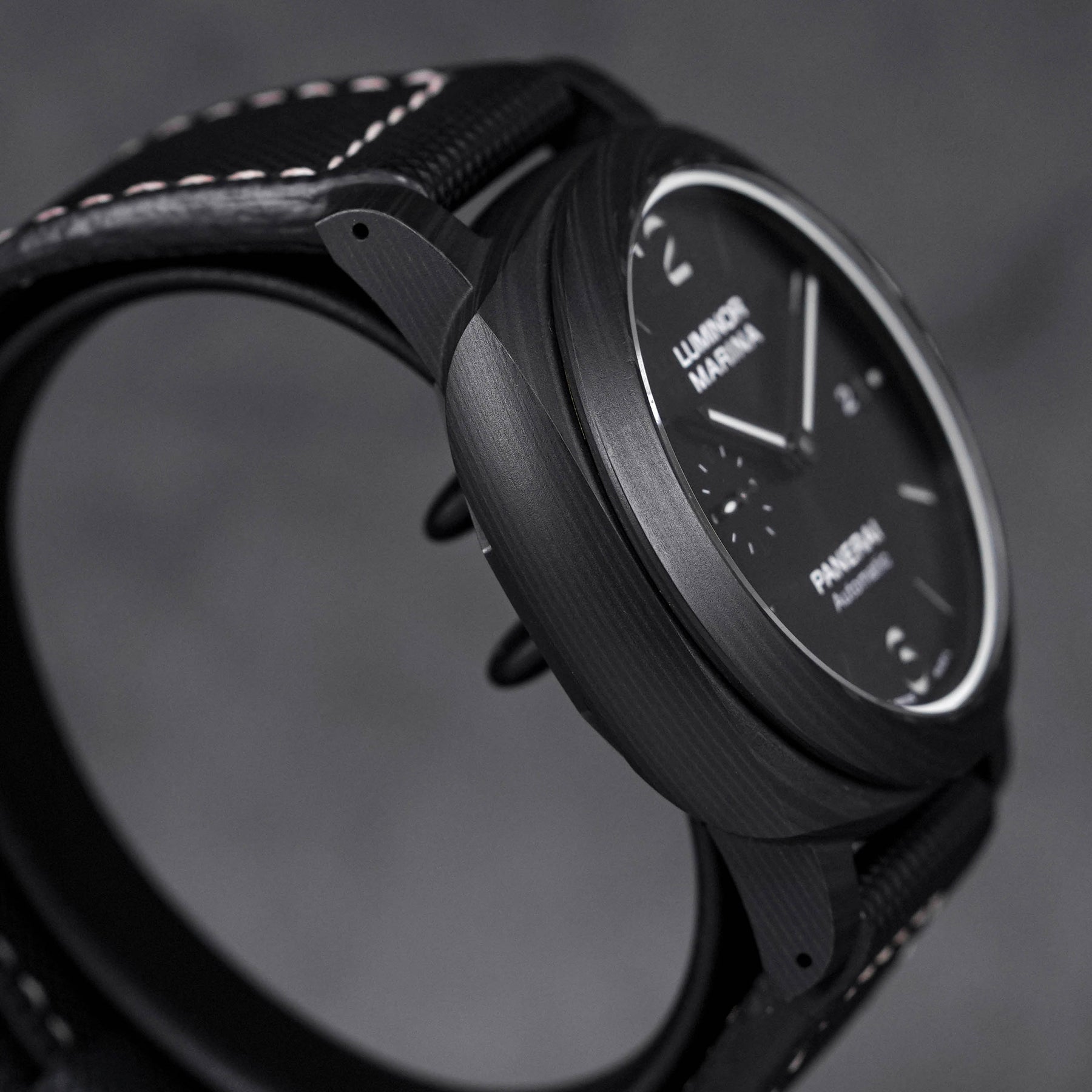 LUMINOR MARINA 44MM CARBOTECH '70TH YEARS OF LUMINOR' BLACK DIAL PAM 1118 LIMITED EDITION