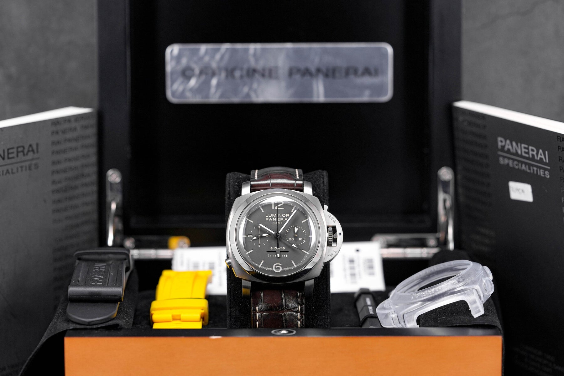 LUMINOR 1950 8 DAYS GMT CHRONOGRAPH MONOPULSANTE TITANIUM PAM 311 (2014)