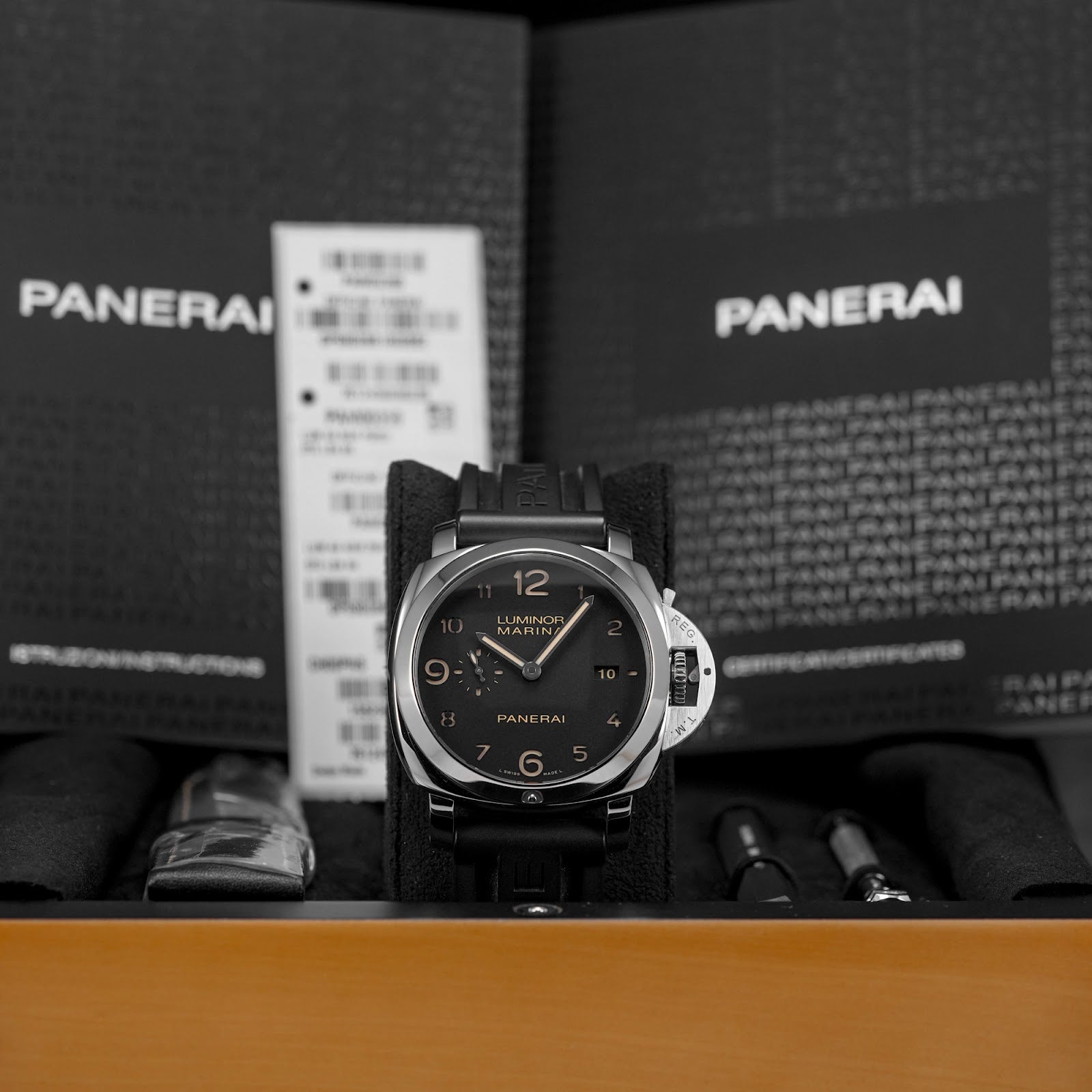 LUMINOR MARINA 1950 3 DAYS 44MM BLACK DIAL PAM 359 (2017)