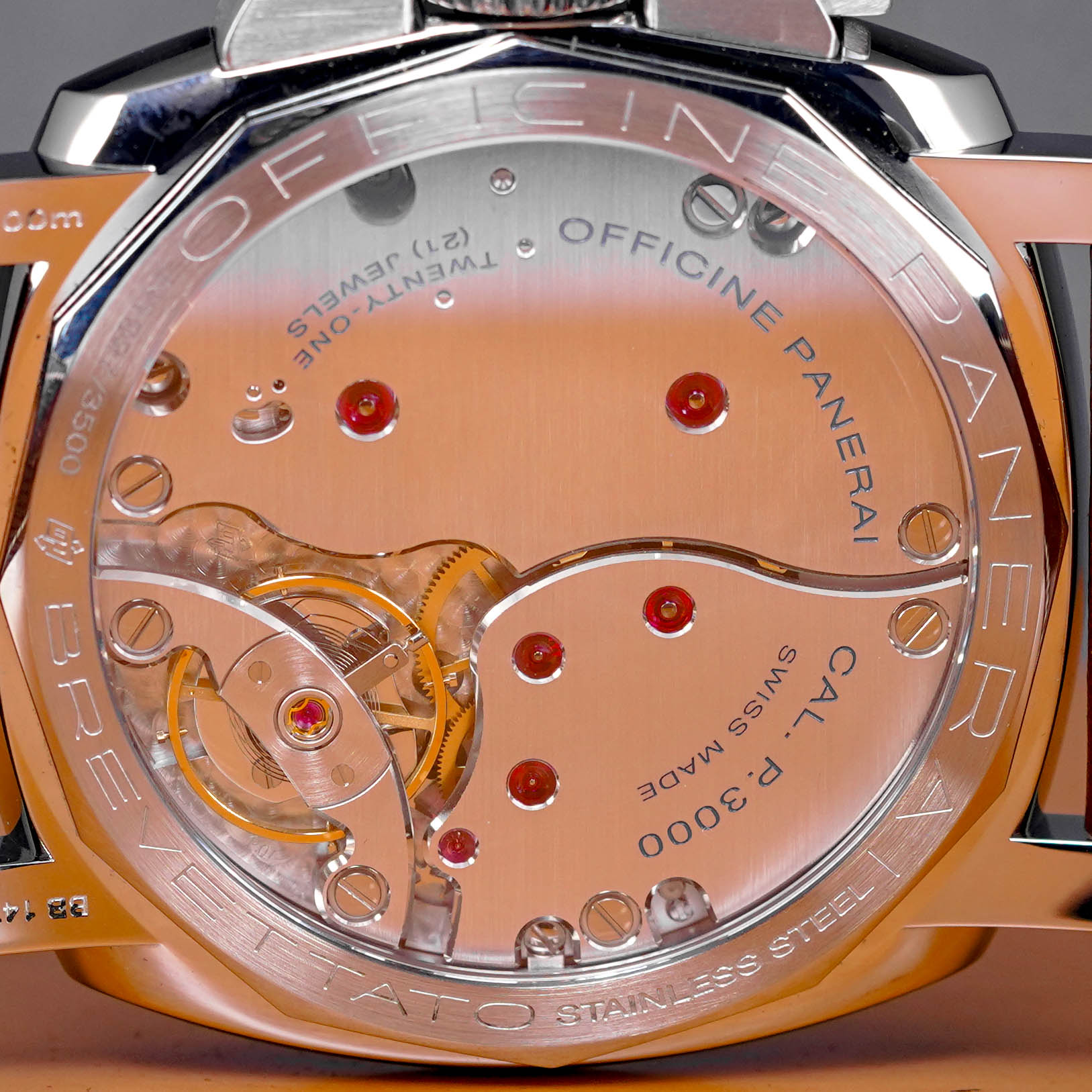 LUMINOR 1950 3 DAYS 47MM BLACK DIAL PAM 372 (UNDATED)
