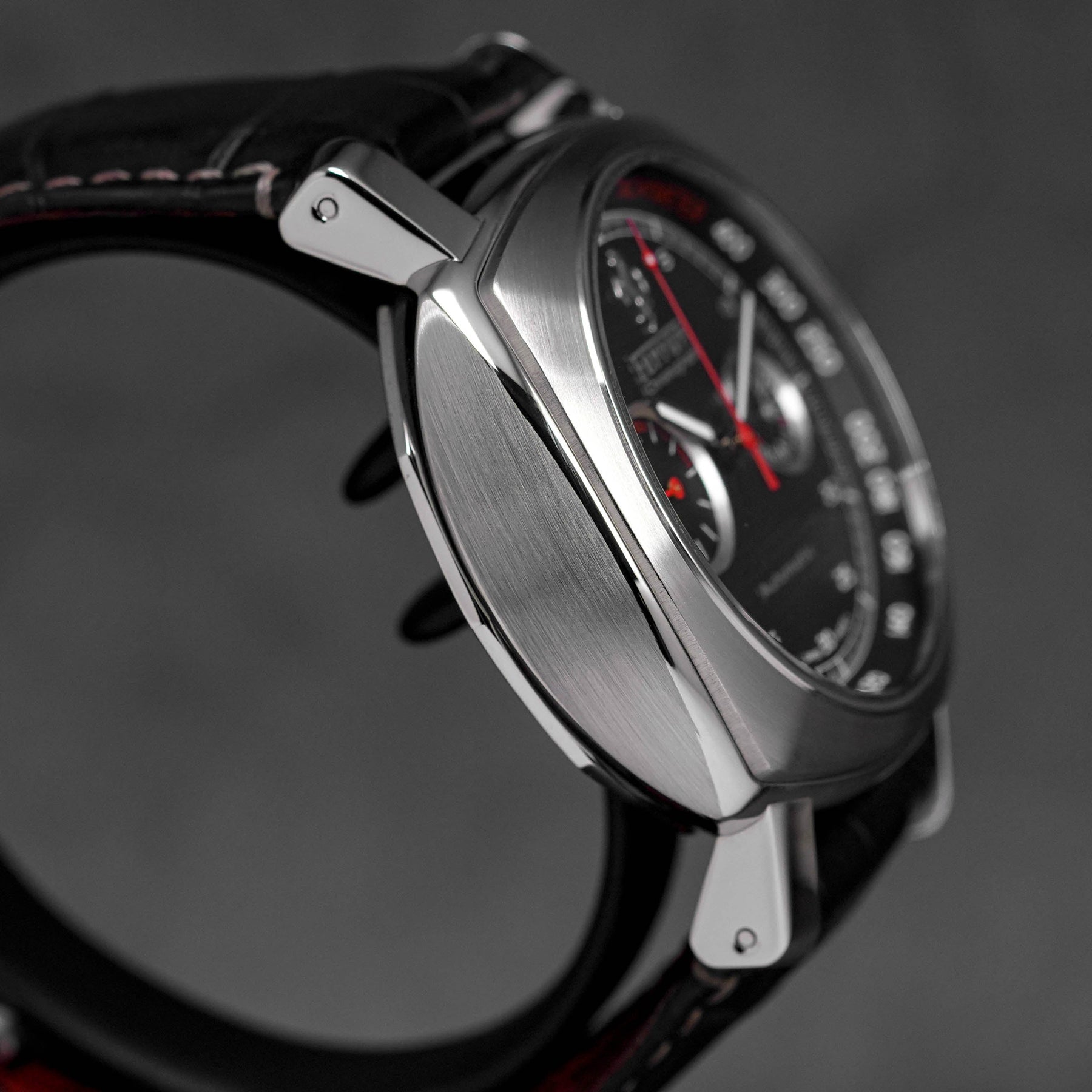 FERRARI GRANTURISMO CHRONOGRAPH STEEL BLACK DIAL FER 004 LIMITED EDITION (2010)