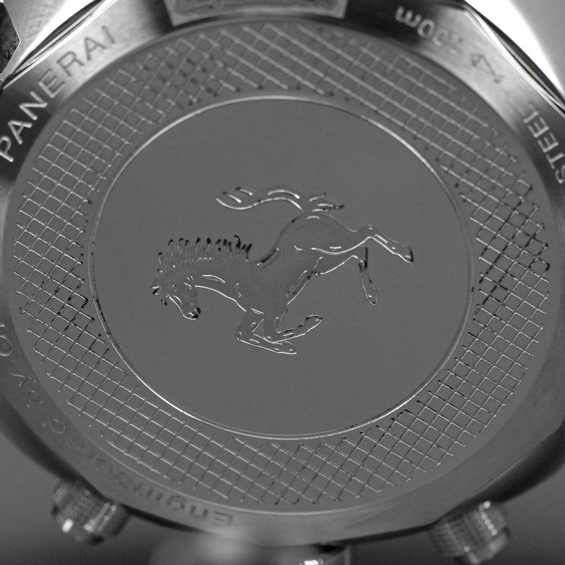 FERRARI GRANTURISMO CHRONOGRAPH STEEL BLACK DIAL FER 004 LIMITED EDITION (2010)