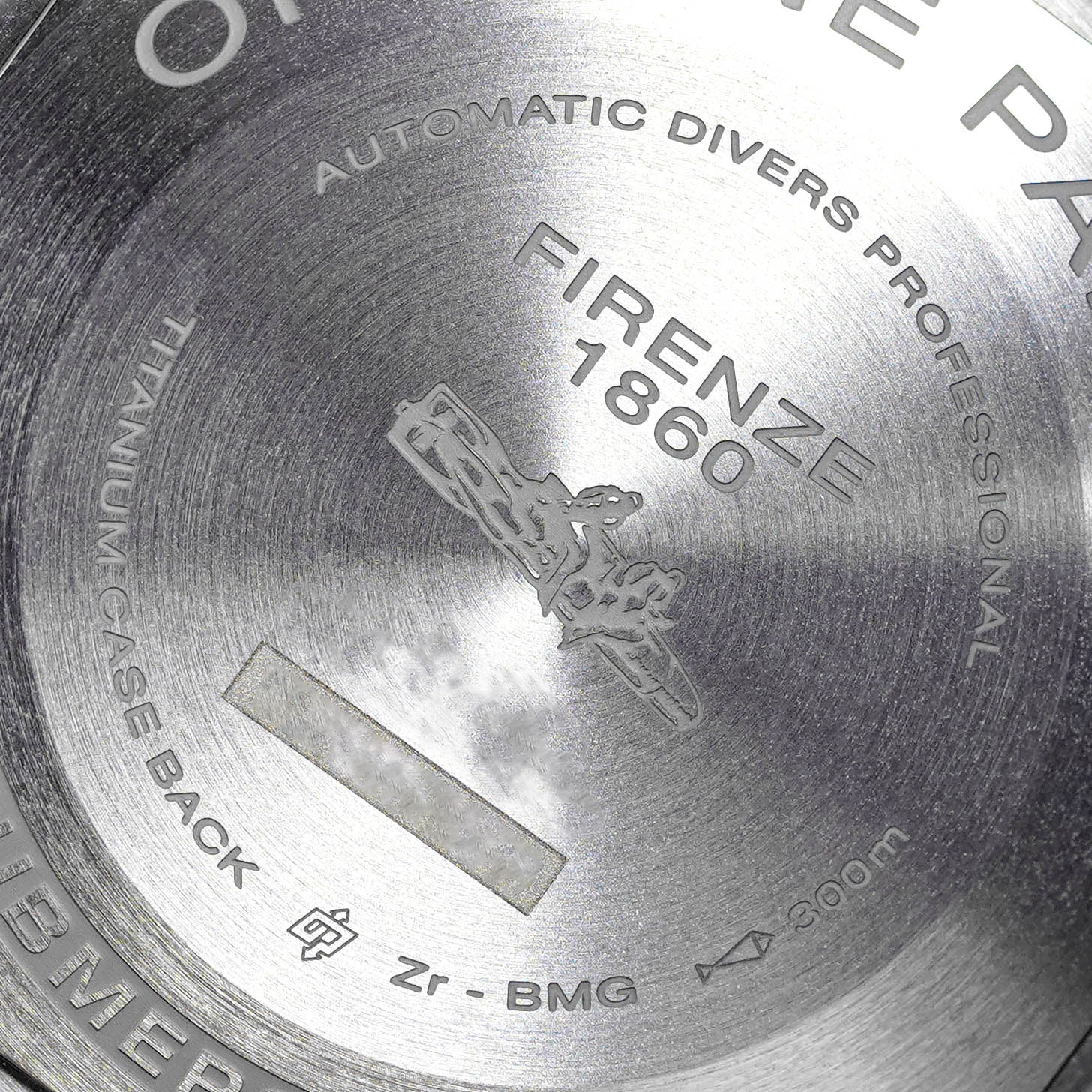 LUMINOR SUBMERSIBLE 1950 3 DAYS TITANIUM BMG-TECH BLUE DIAL PAM 692 (2018)