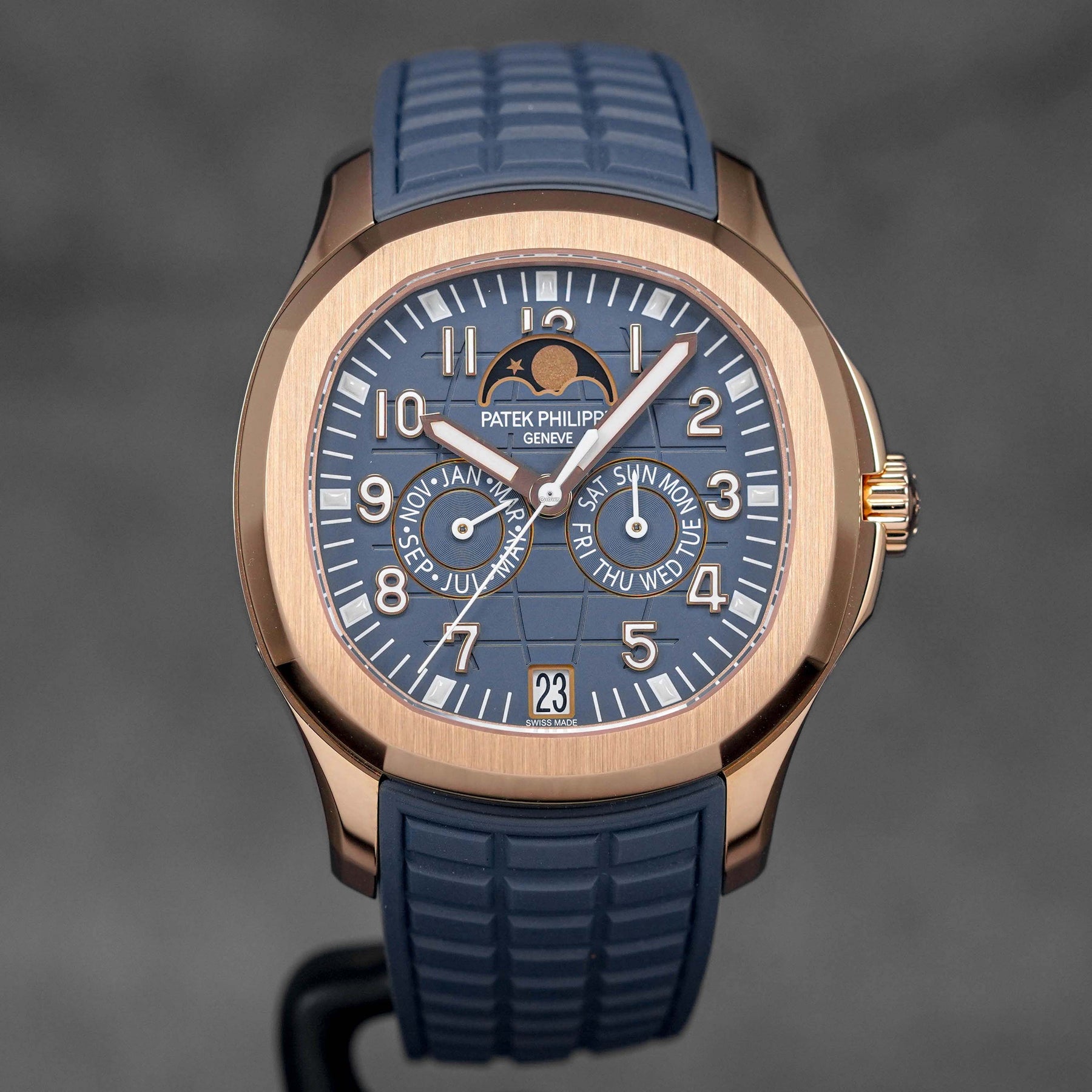 Harga Patek Philippe Aquanaut Luce 5261R Blue Gray