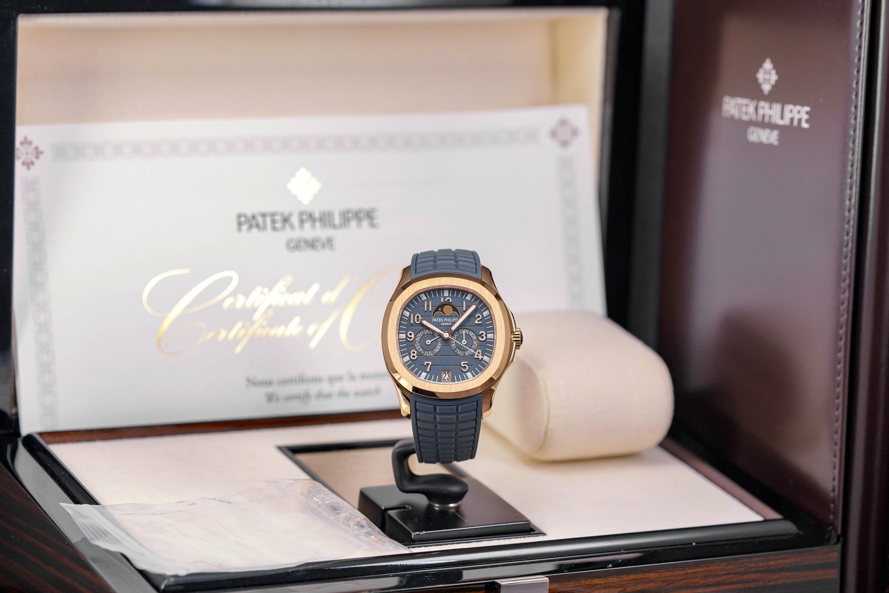 Harga Patek Philippe Aquanaut Luce 5261R Blue Gray