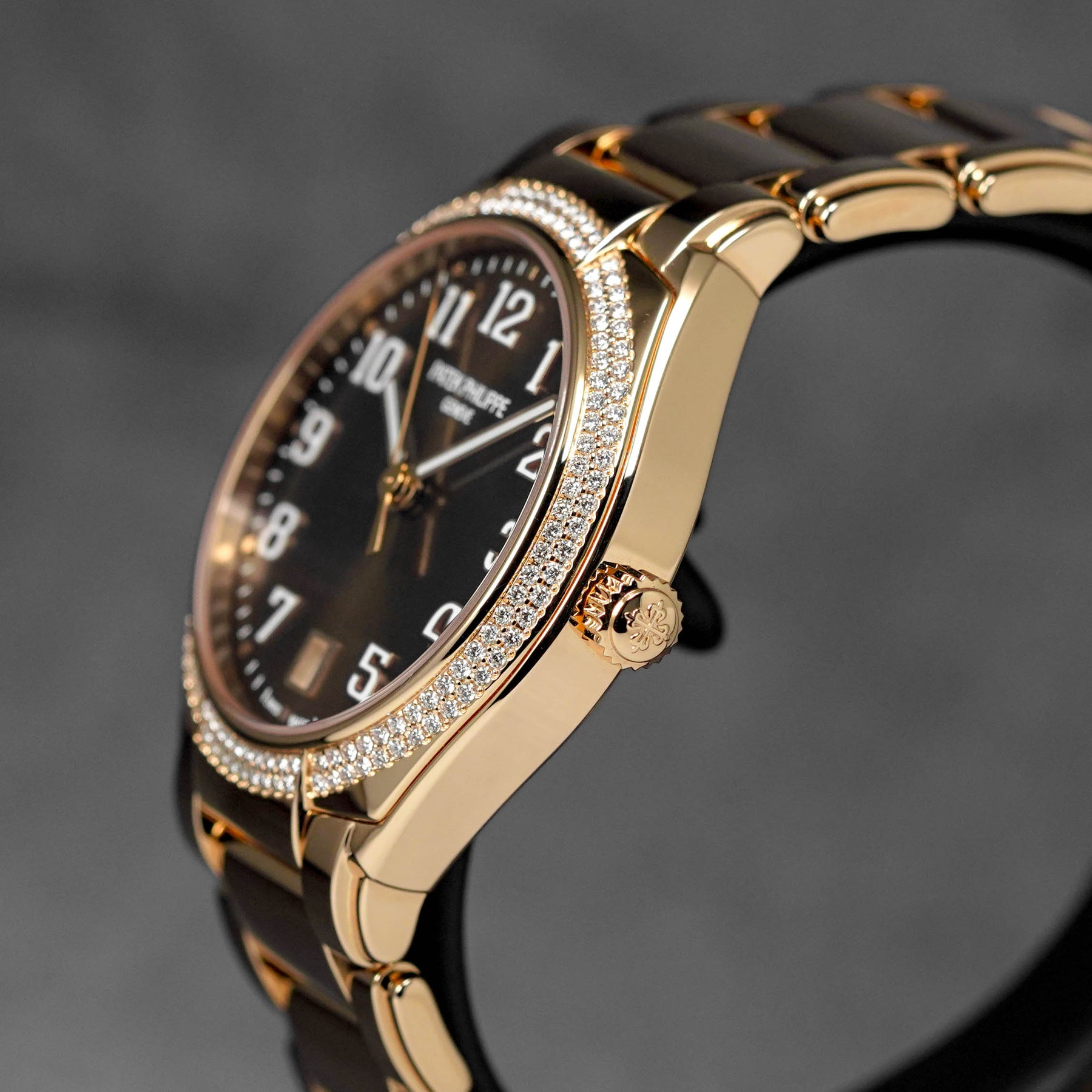 Harga Patek Philippe Twenty 4 Rosegold Brown